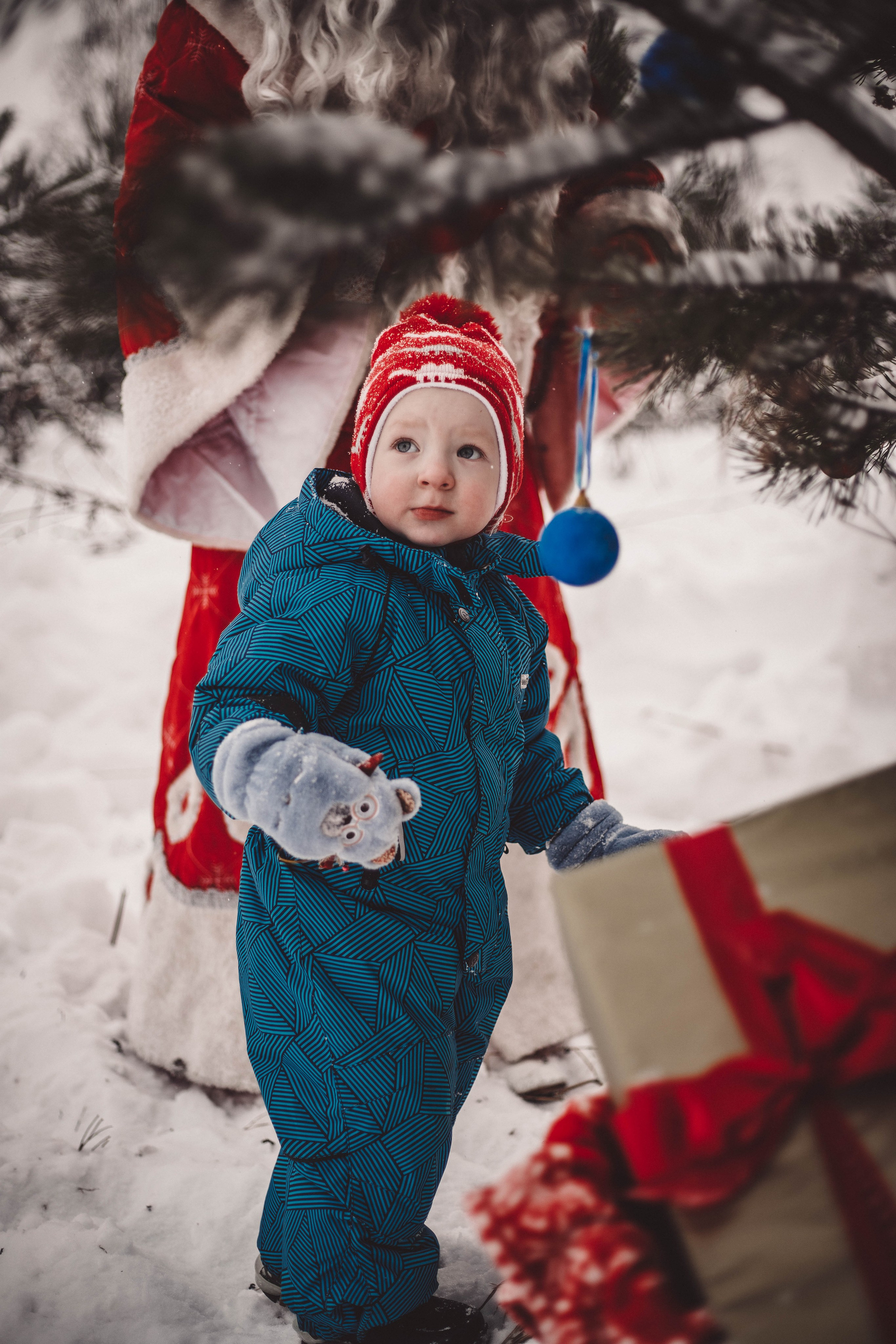 Фотопроект - Волшебная встреча с Дедом Морозом. Семейный и женский фотограф Кемерово Мария Степ