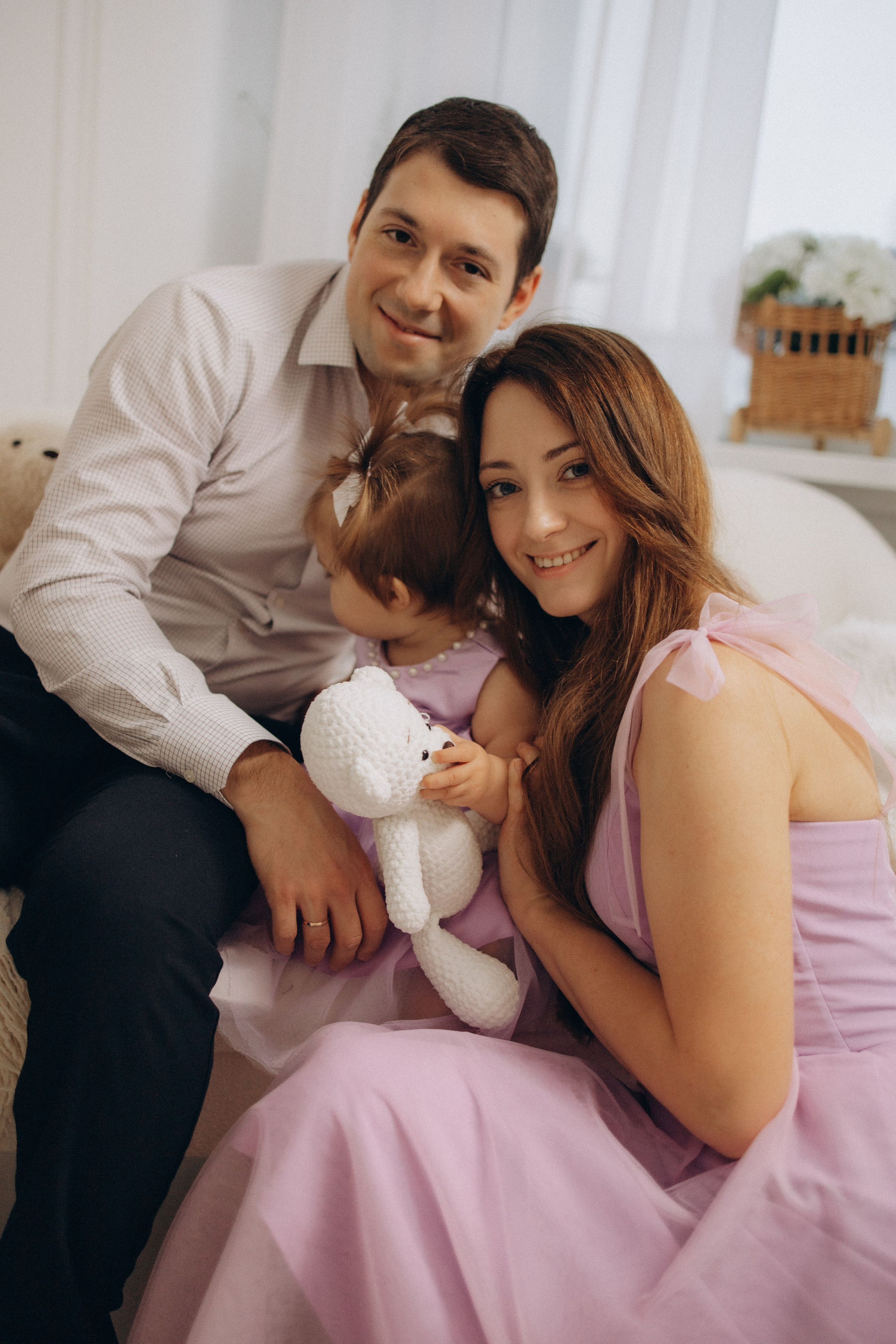 Новый год маленькой Анечки. Семейный фотограф в Москве Анастасия Шалда