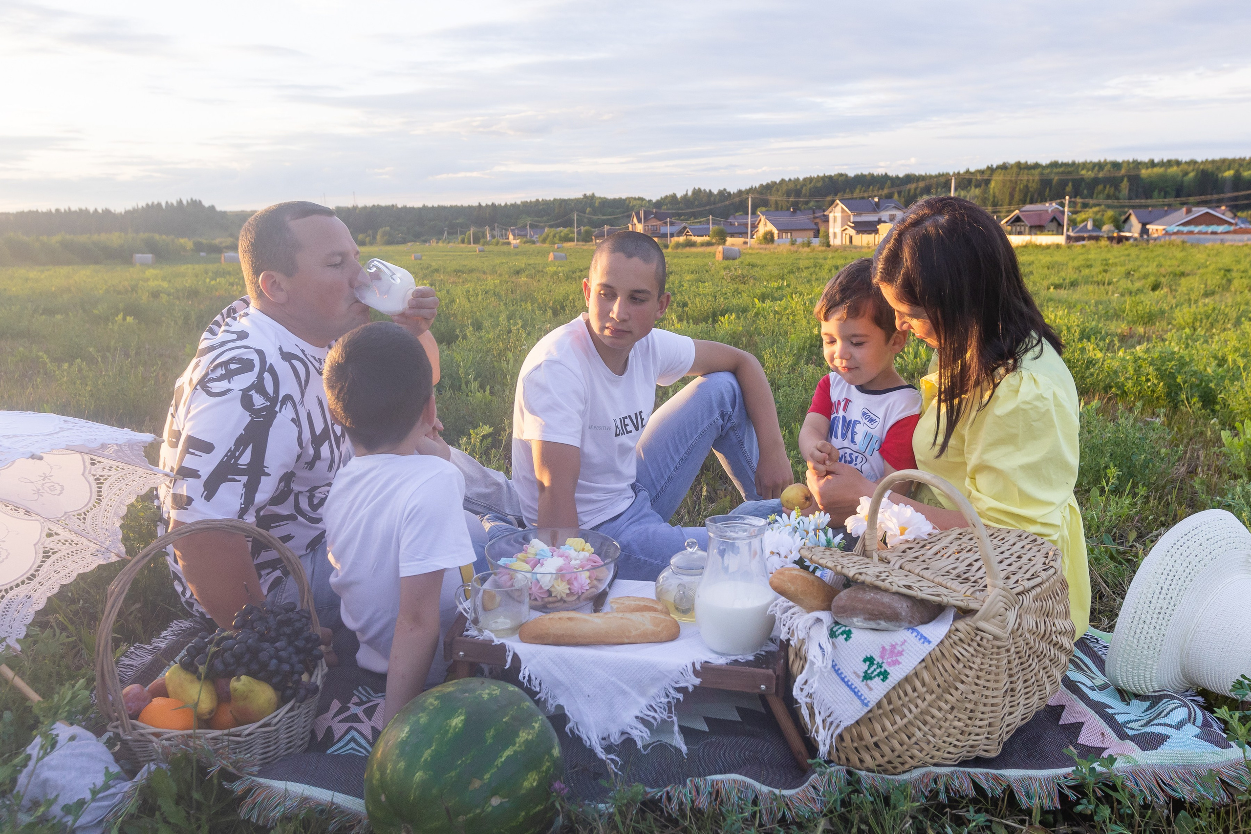 Семейная фотосессия Гиззатуллиных