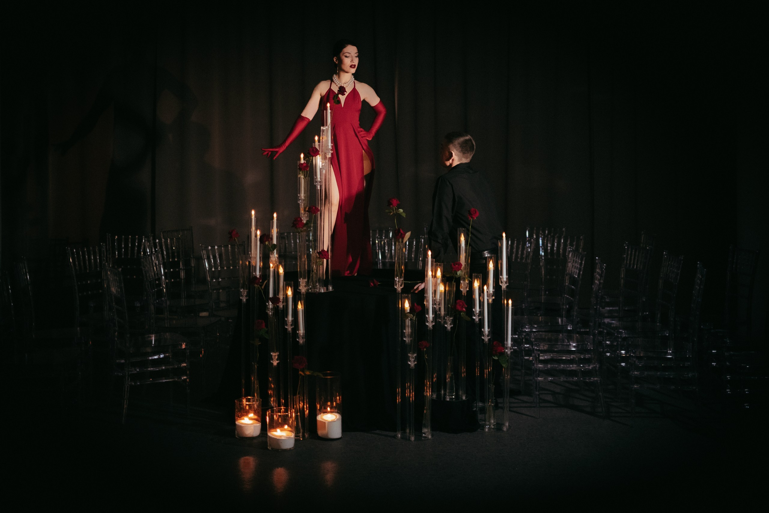 Творческая съемка "Игра на грани". Организация свадеб под ключ в Архангельске и Северодвинске