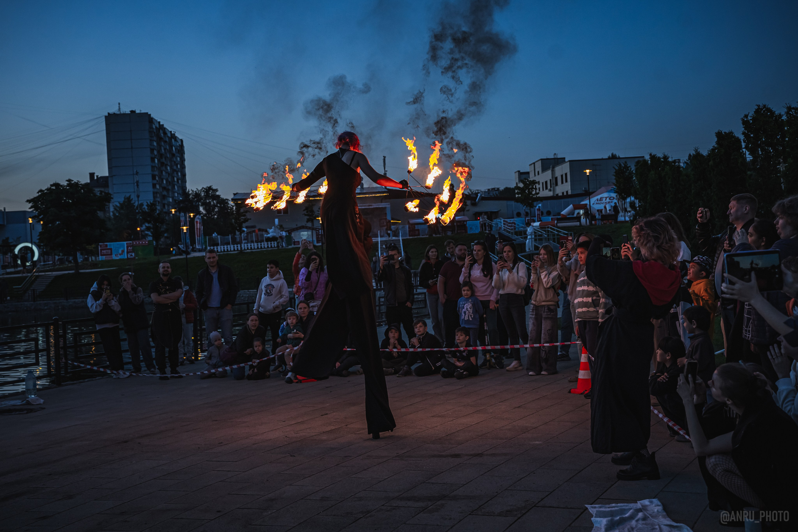 «FIRE FAMILY» Фаершоу. Репортажный фотограф Анастасия Рубцова