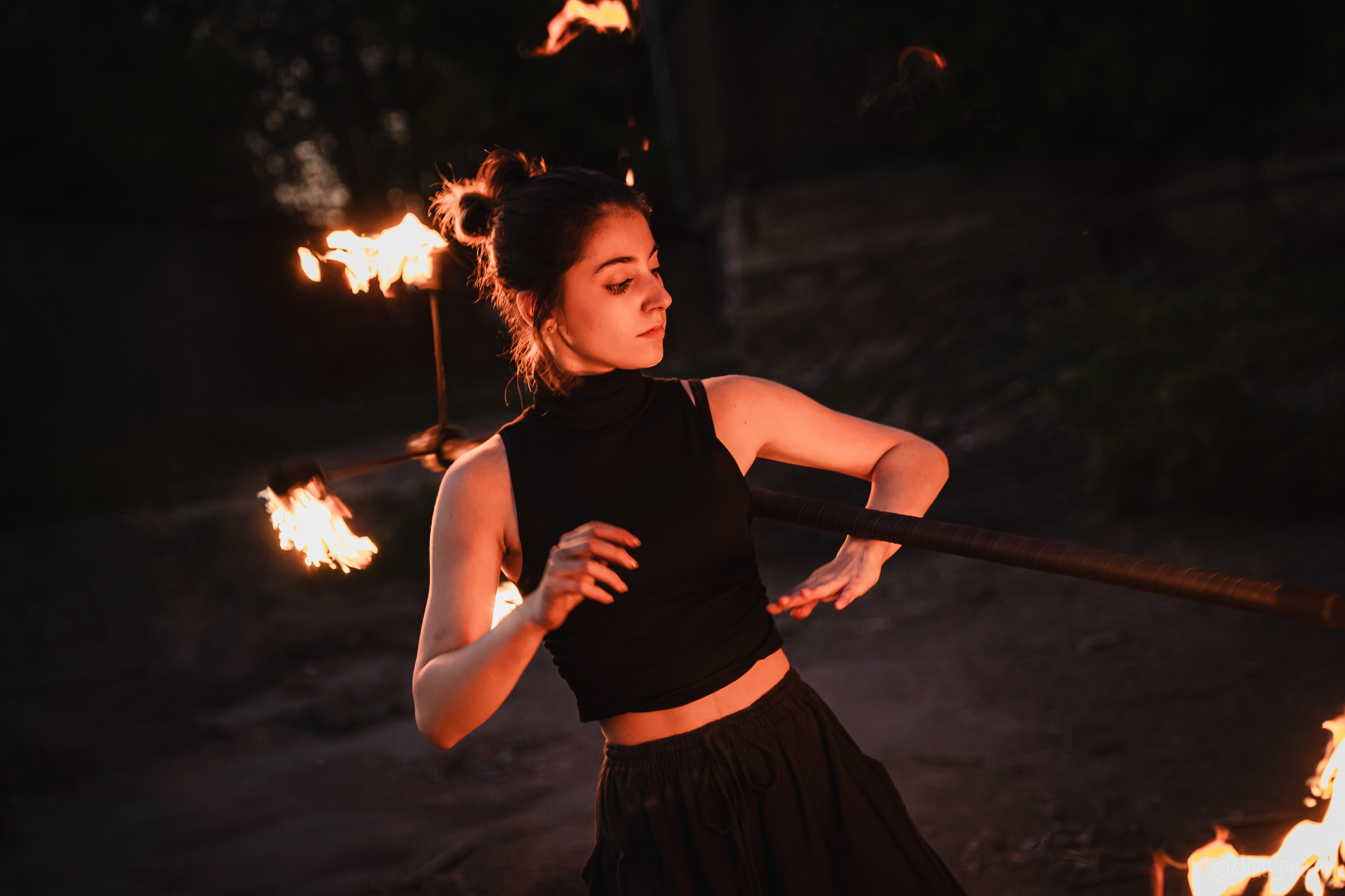 Огненная тренировка. Репортажный фотограф Анастасия Рубцова