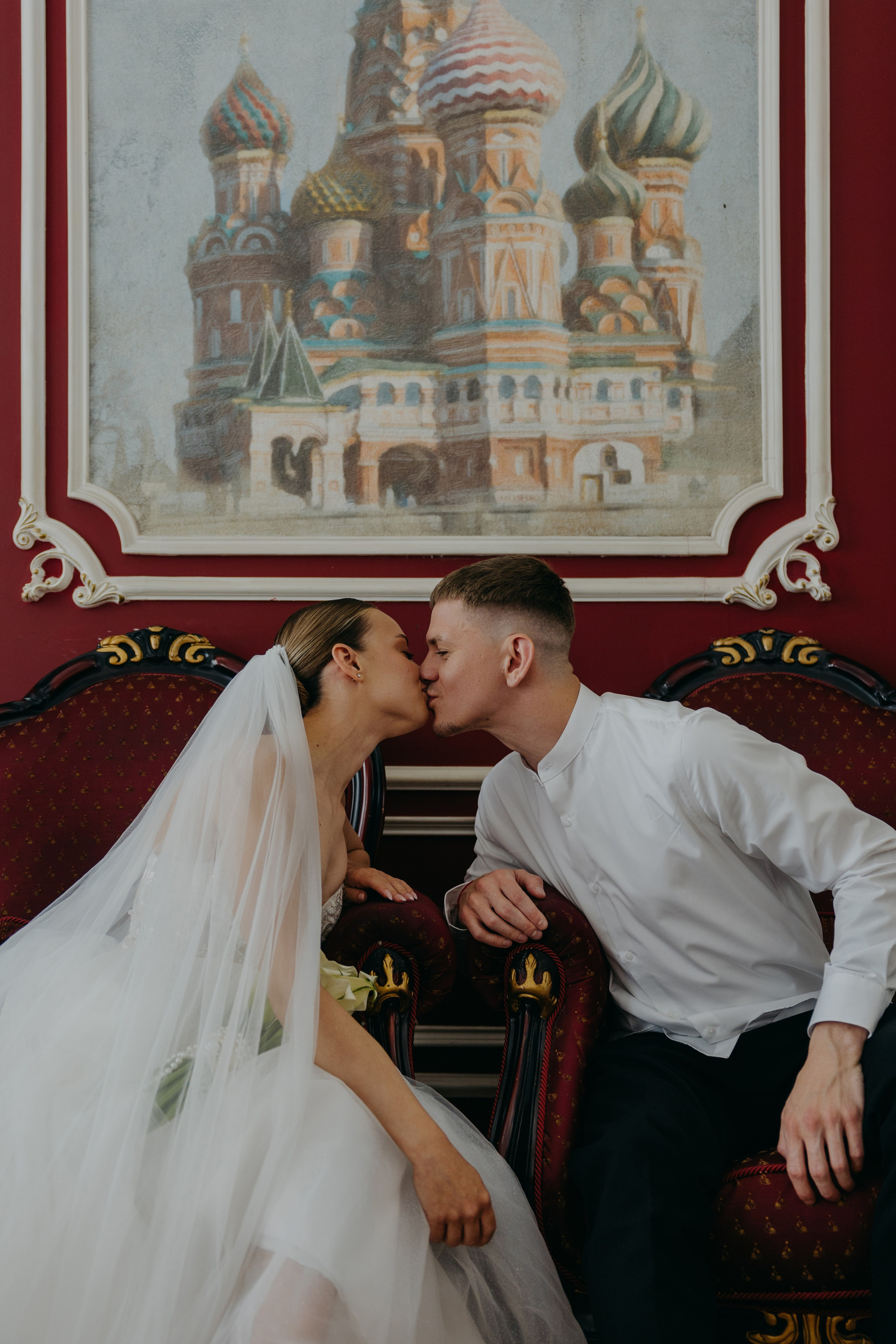 Мария и Антон. Свадебный фотограф Москва Анастасия Храмова