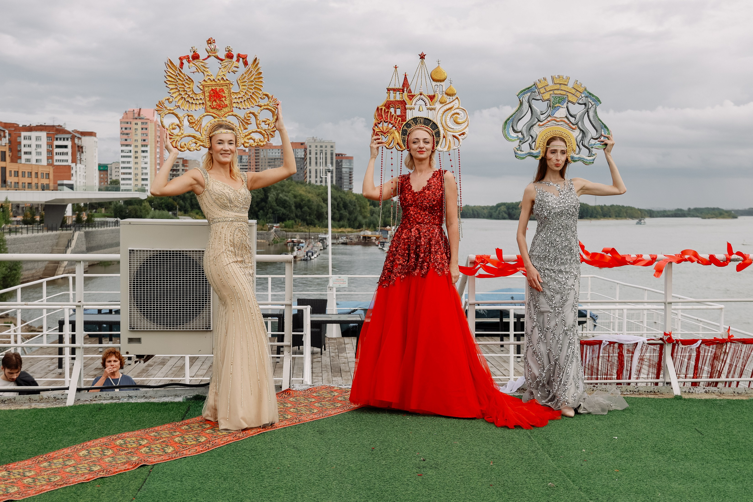 Модный показ «А-ля русс». Фотограф Юлия Мальцева