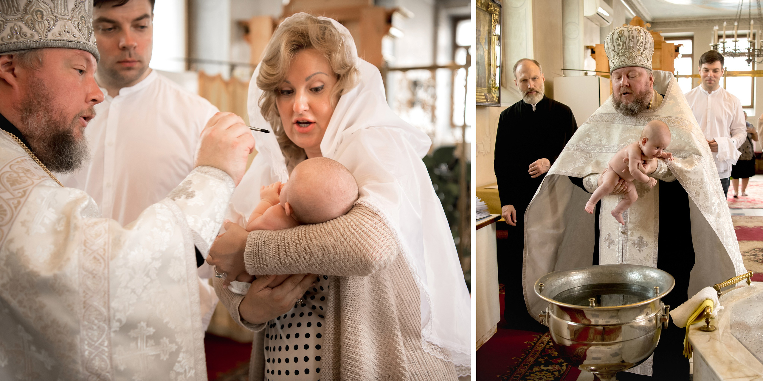 Крещение Анны. Детский и семейный фотограф в Москве Вера Орлова