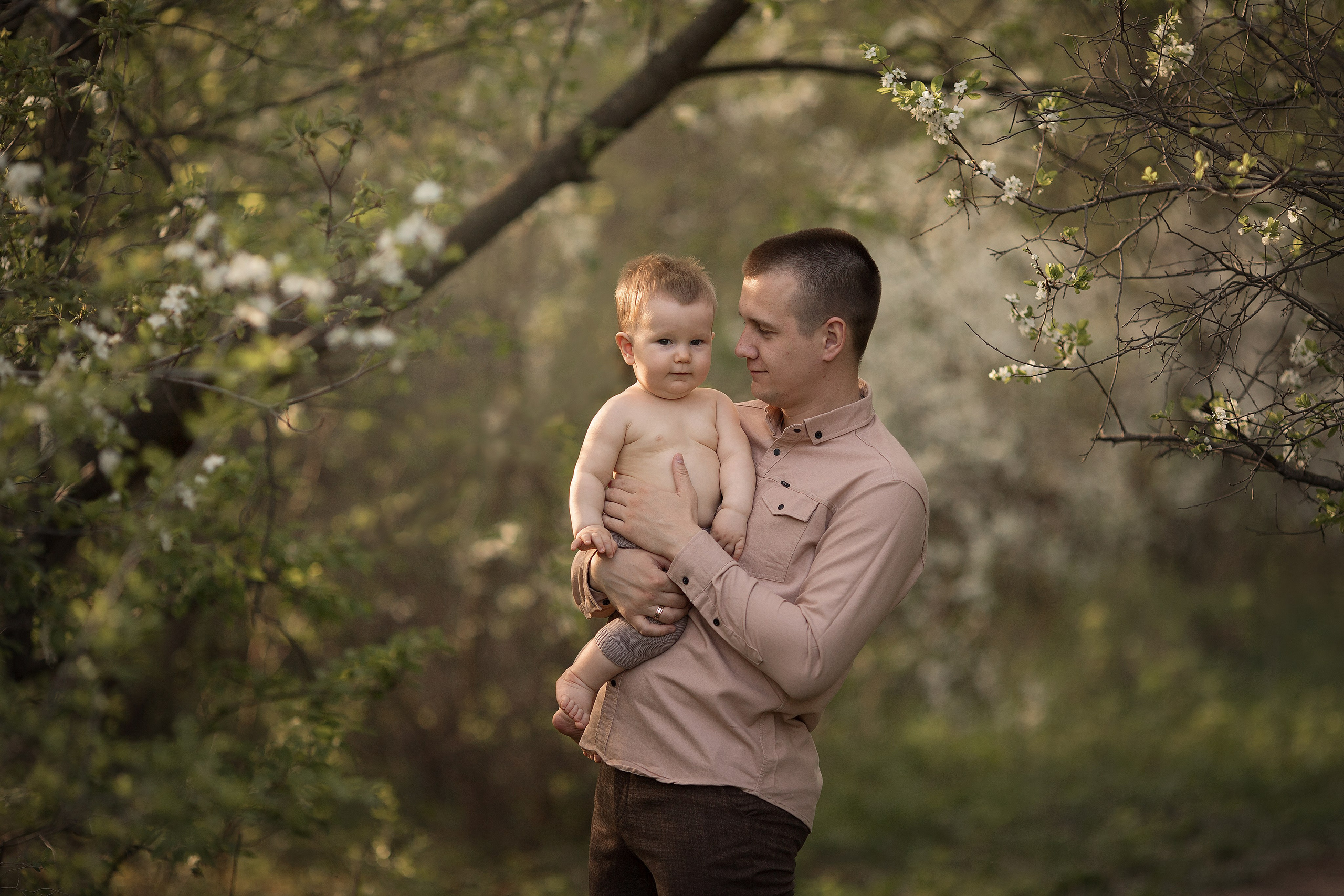 Первая весна. Семейный и детский фотограф в Саратове Полина Коткина