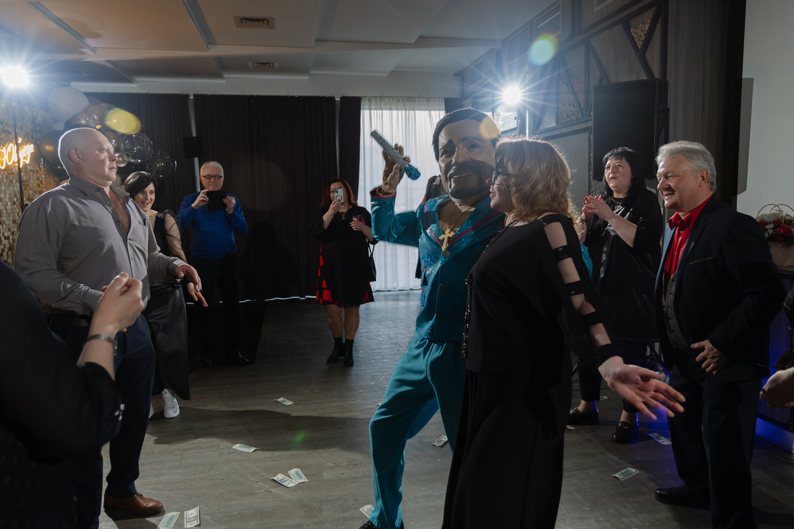 Фотосъемка юбилея в кафе BALDENINI в Минске. Свадебный фотограф в Минске/Беларуси Сергей Спиридонов