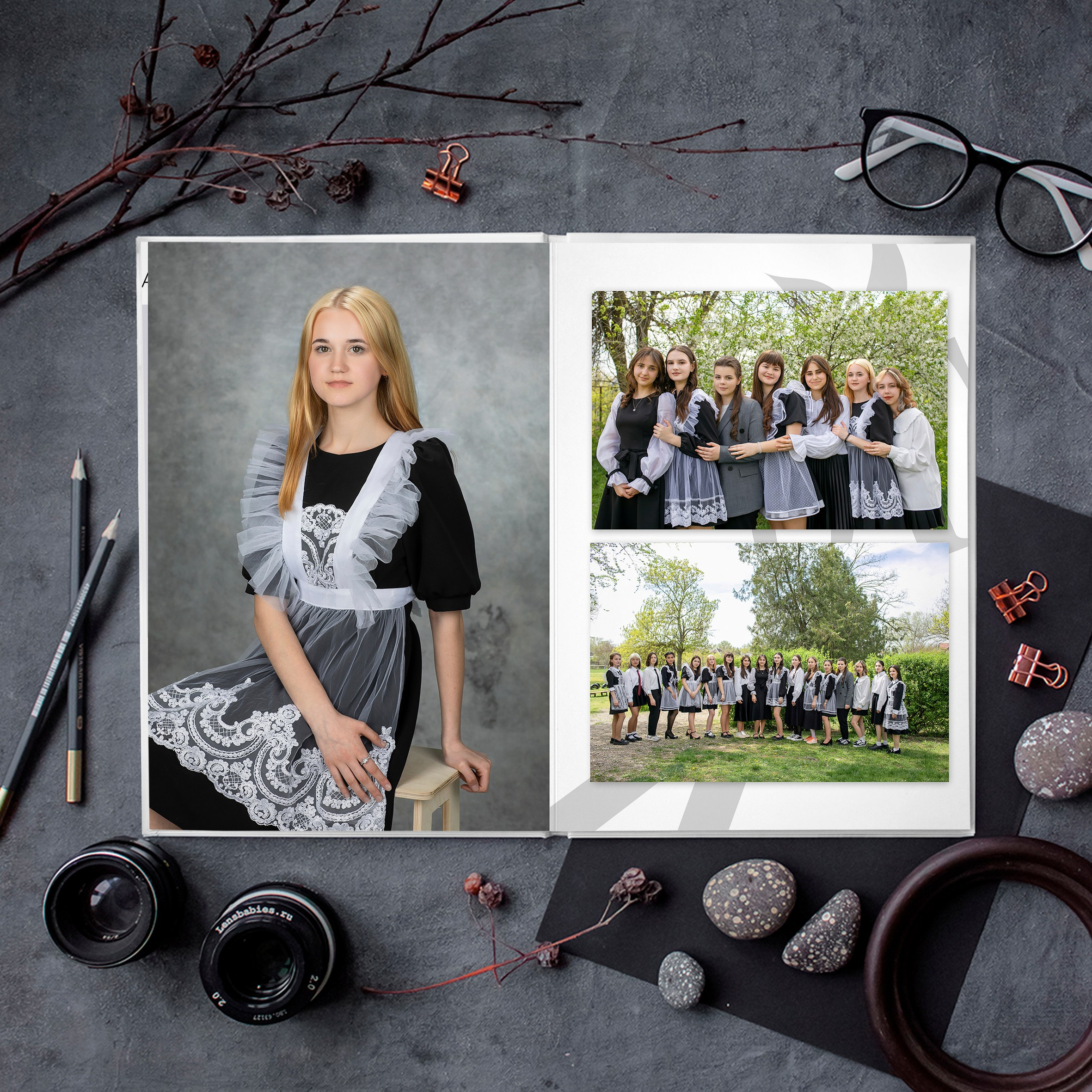 Алфавит Белый. Ваш выпускной альбом Ессентуки Пятигорск Кисловодск и весь КМВ