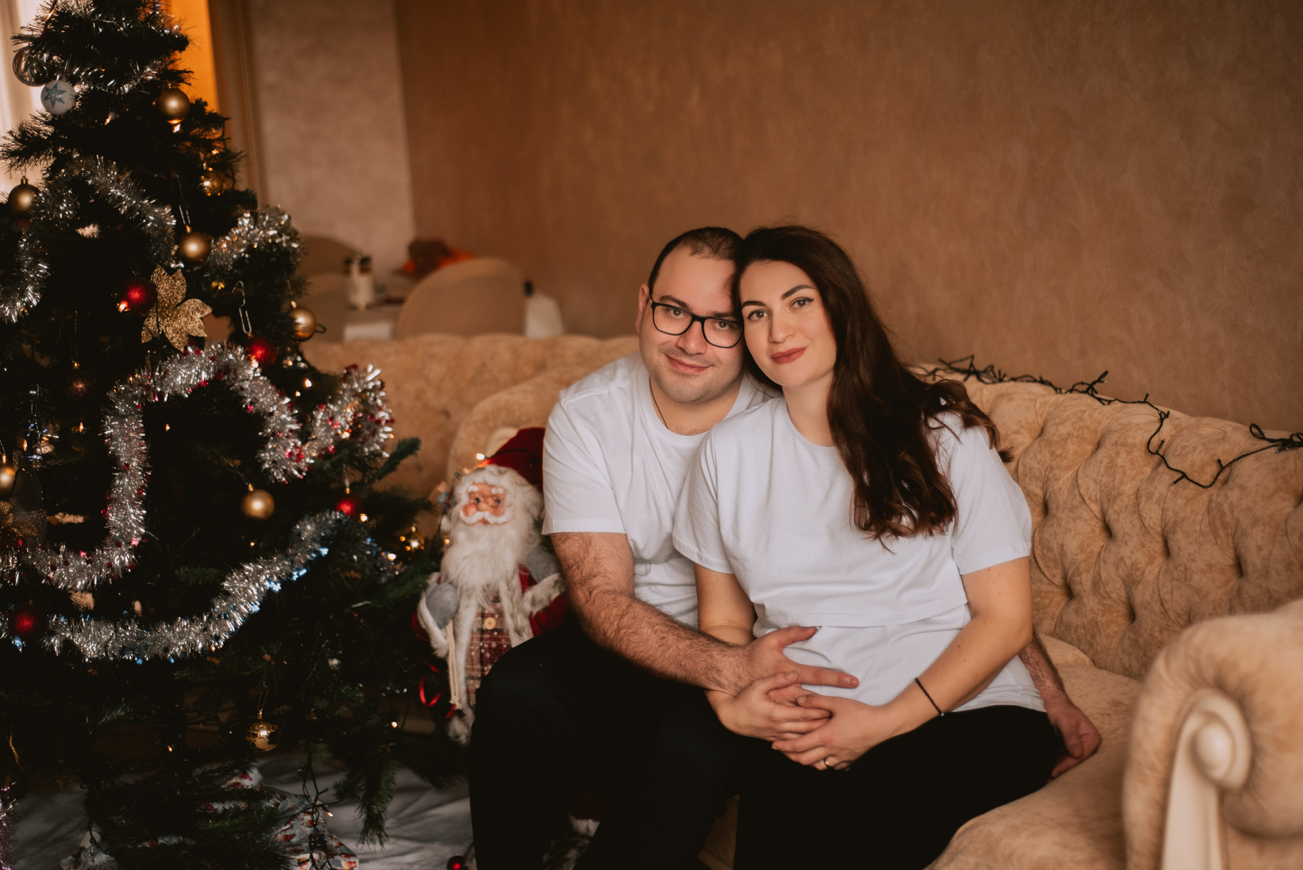 Новый год ДОМА. Семейный и женский фотограф Лоо Краснодар Сочи Энем Татьяна Трибурт