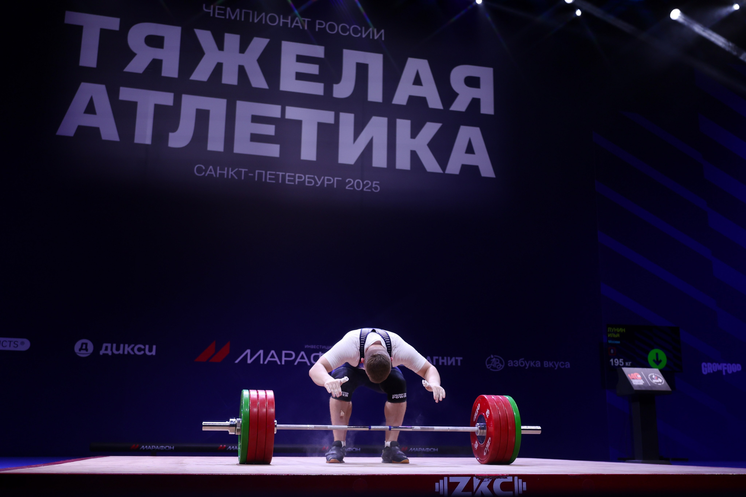 Чемпионат России по тяжелой атлетике 2025. Спортивный и репортажный фотограф Антон Тереханов