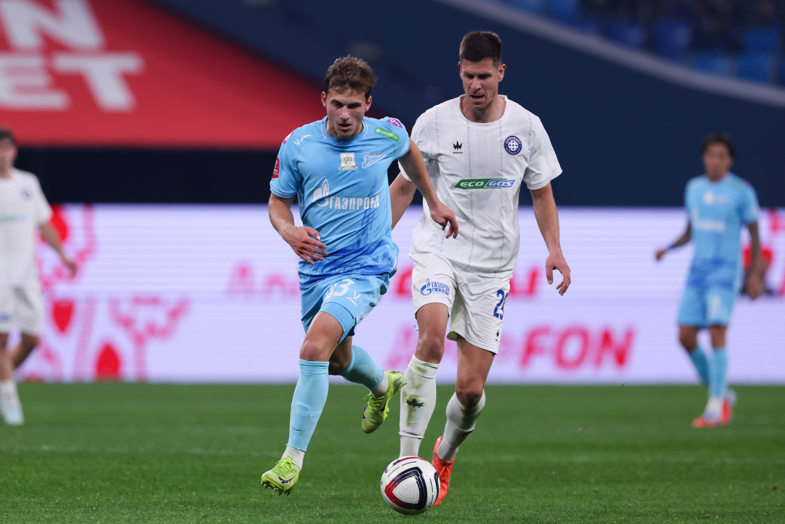 ФК Зенит -ФК Оренбург Fonbet Кубок России 2025/26. Спортивный и репортажный фотограф Антон Тереханов