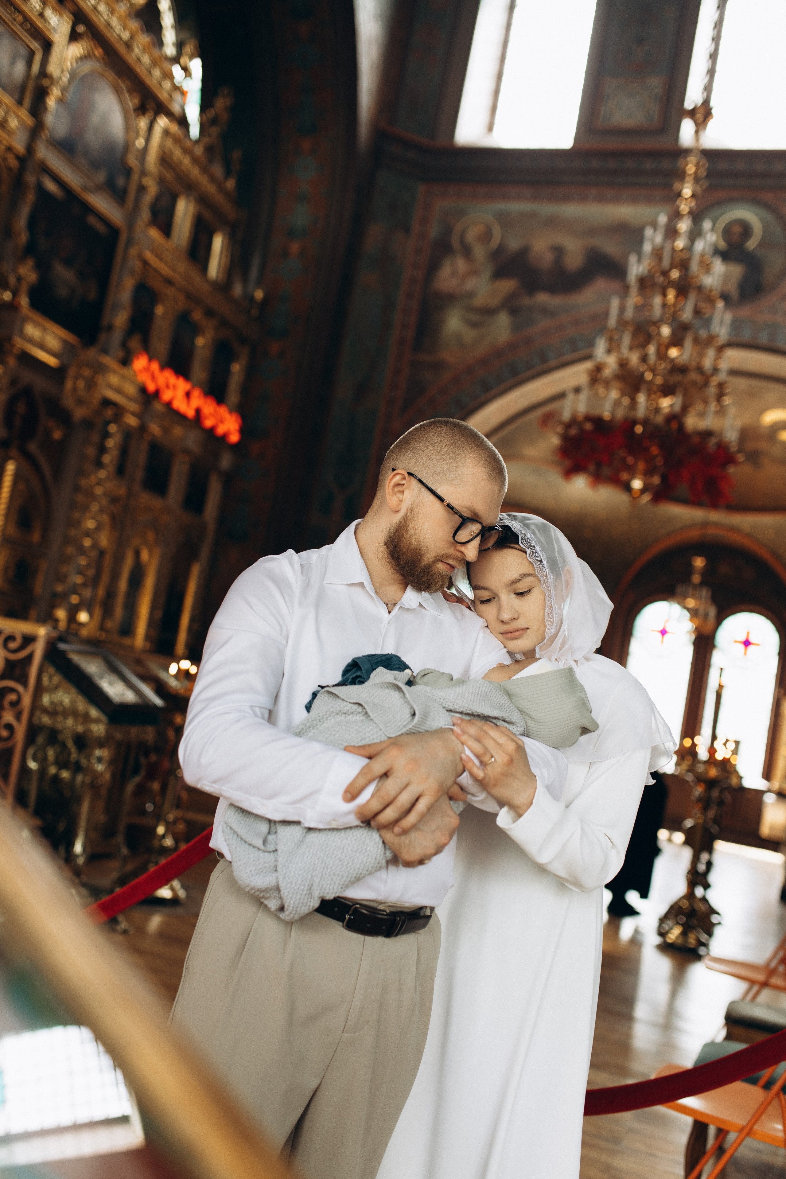 Крещение Лёвы. Самый теплый фотограф в Краснодаре Рябоконь Ксения