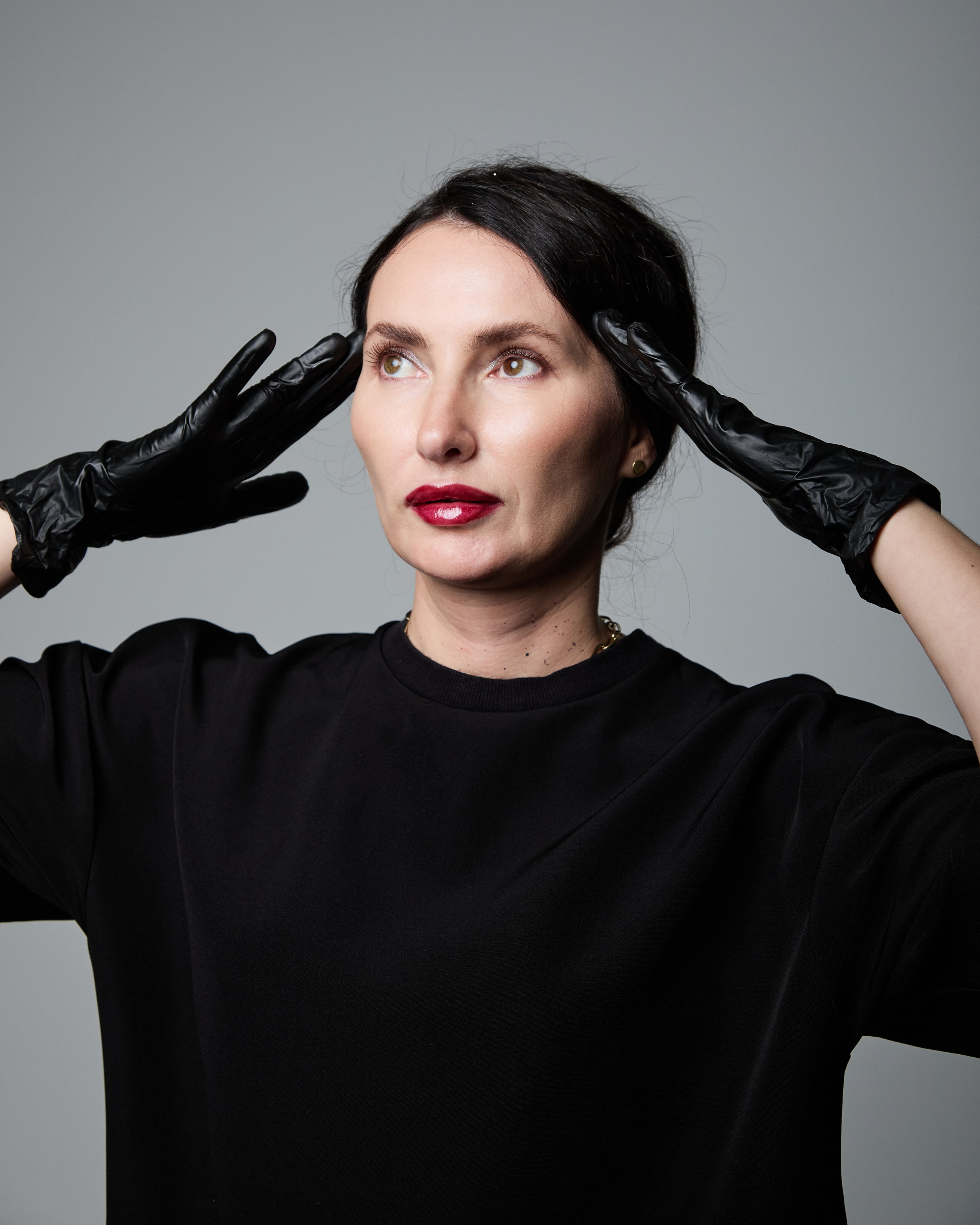 Контент фотосессия в студии для колориста. Женский фотограф в Санкт-Петербурге Моргенштерн Наталья