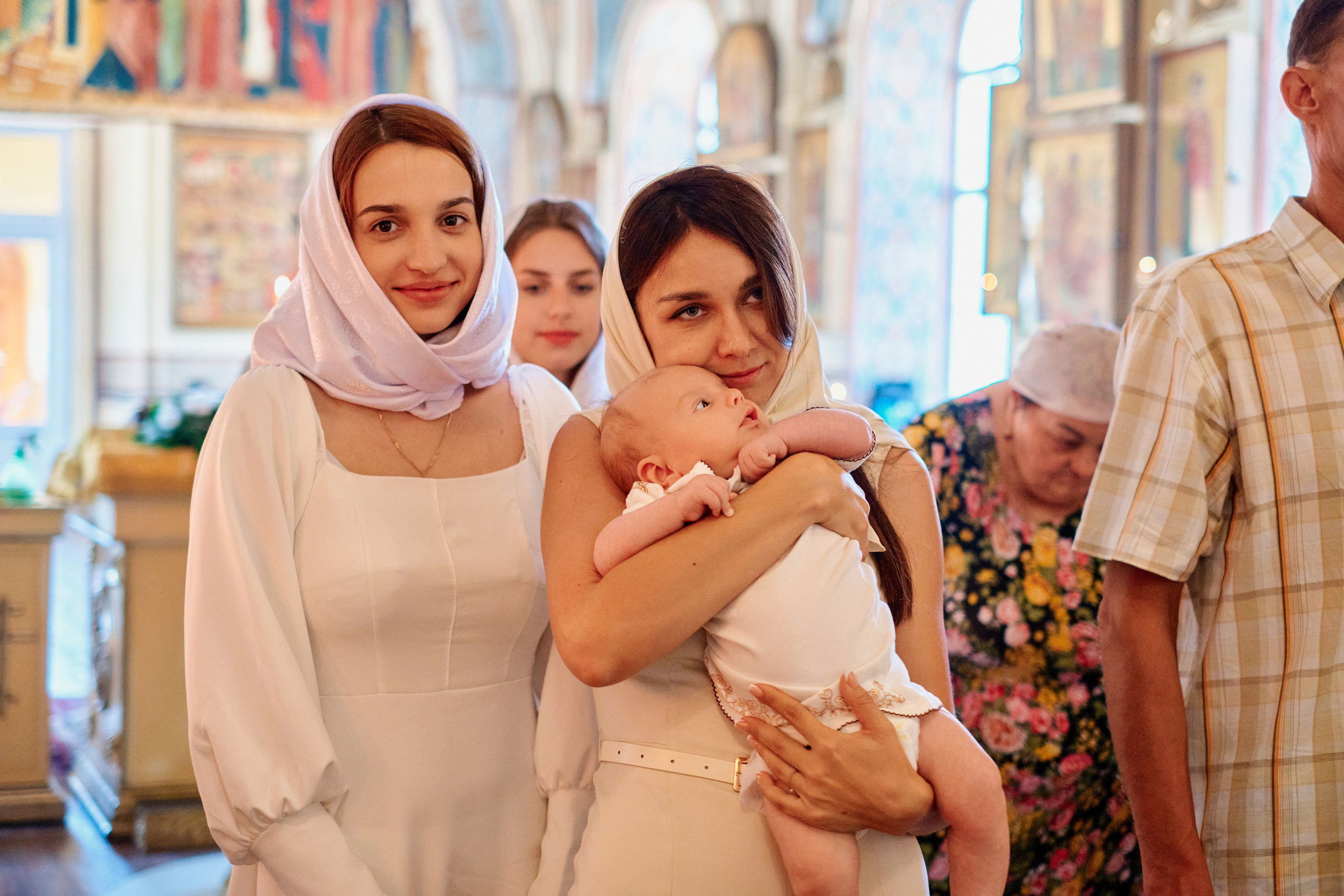 Крестины Григория. Храм святителя Николая Чудотворца. Фотограф Таганрог Анна Трайжон