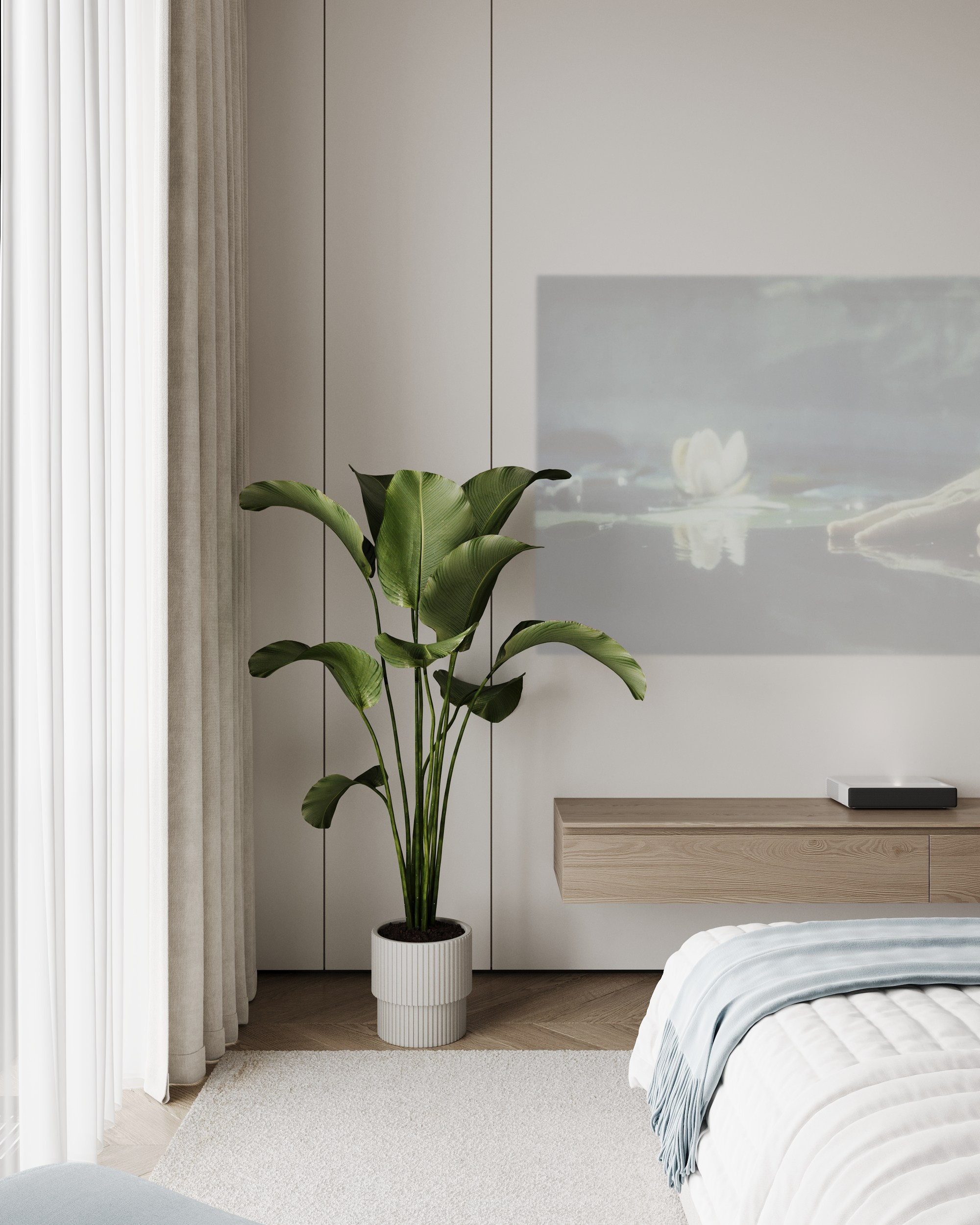 SKY BLUE. Дизайн интерьера | 3D визуализация | Миланская Марина
