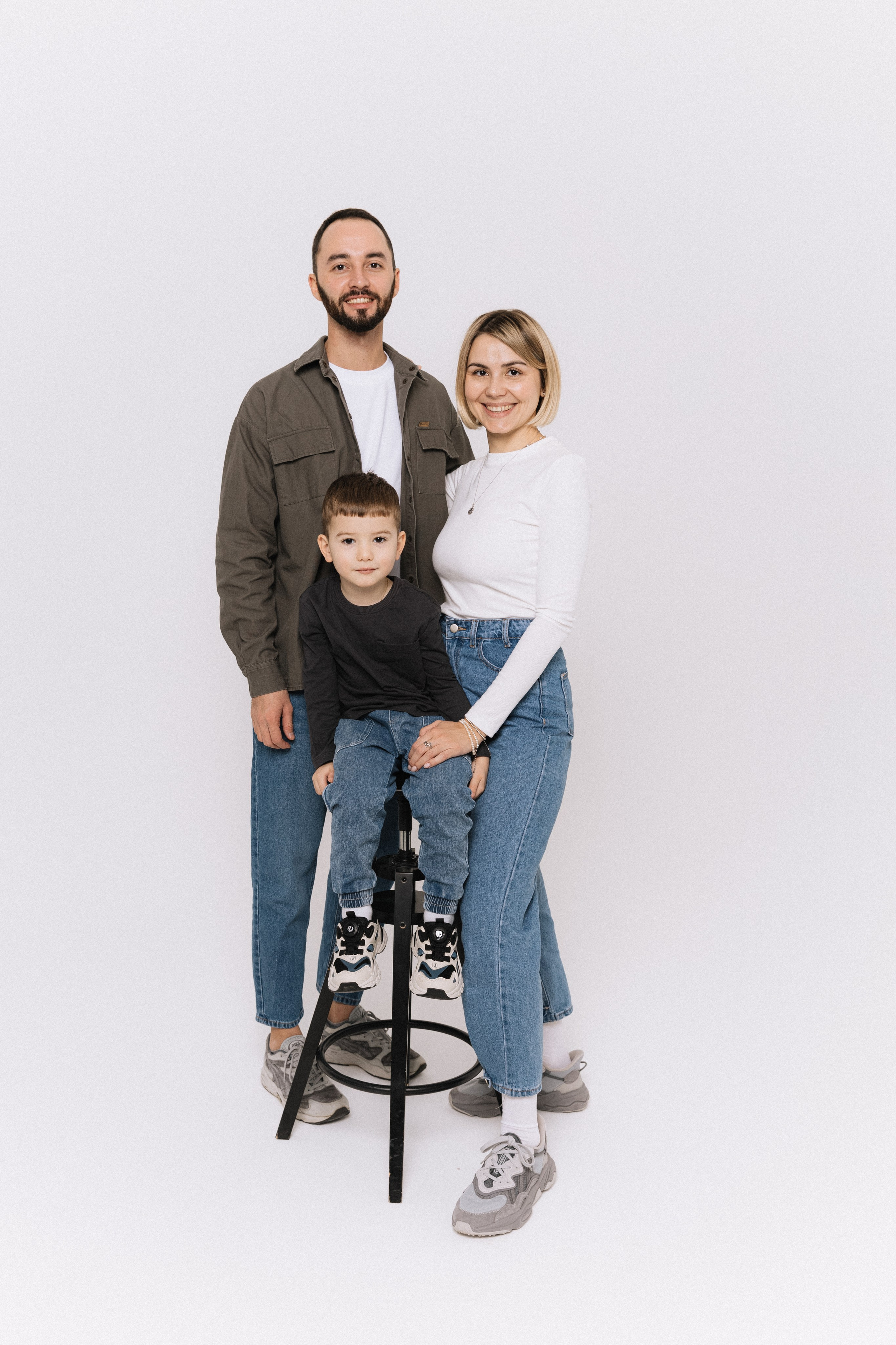 Лена, Леша и Миша. Фотограф и коллажист Ольга Шереметьева