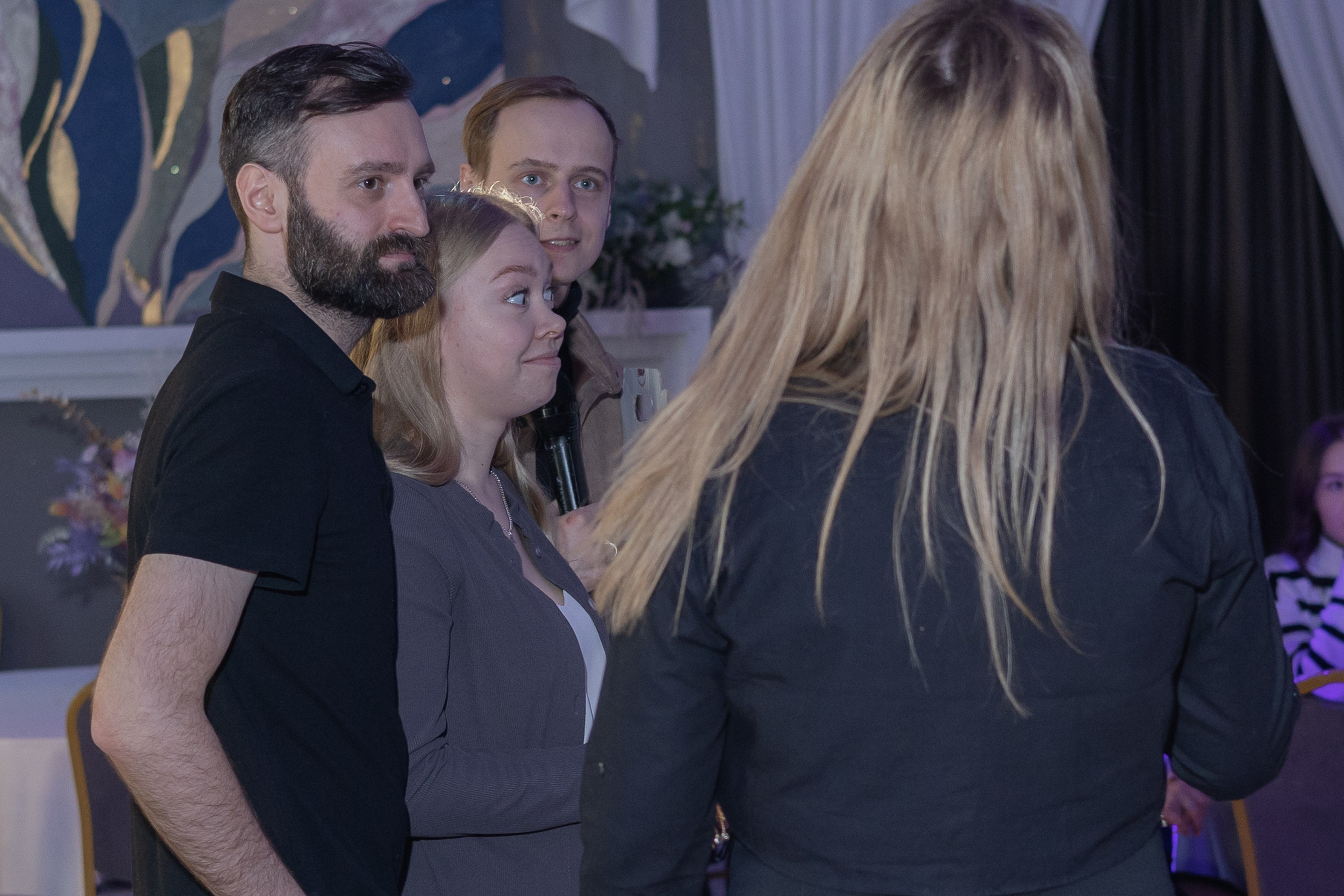 Свадебное чаепитие для молодоженов