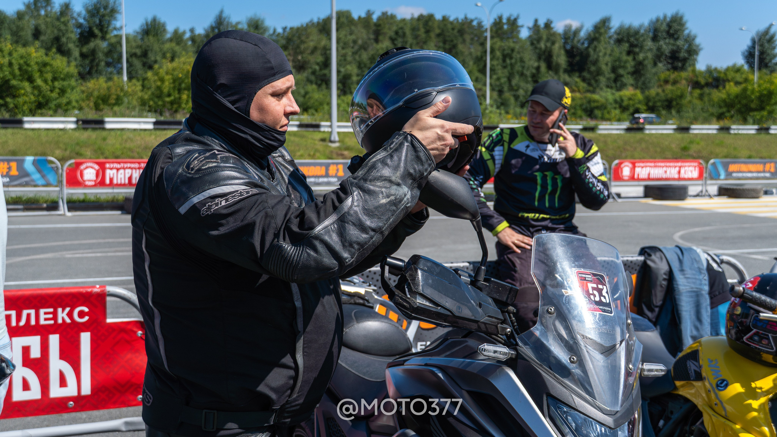 Motogymkhana CUP 1 Ekat 2025. Moto377