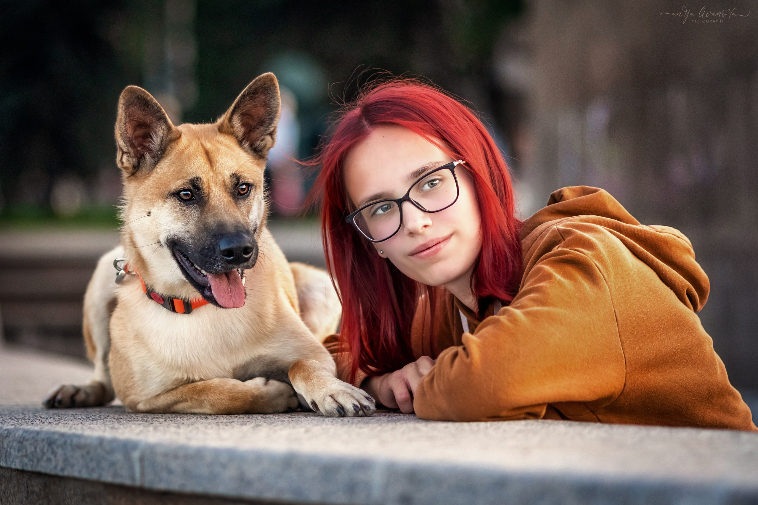 Лиза и Юки. Фотограф анималист Аня Ливанова | Рыбинск