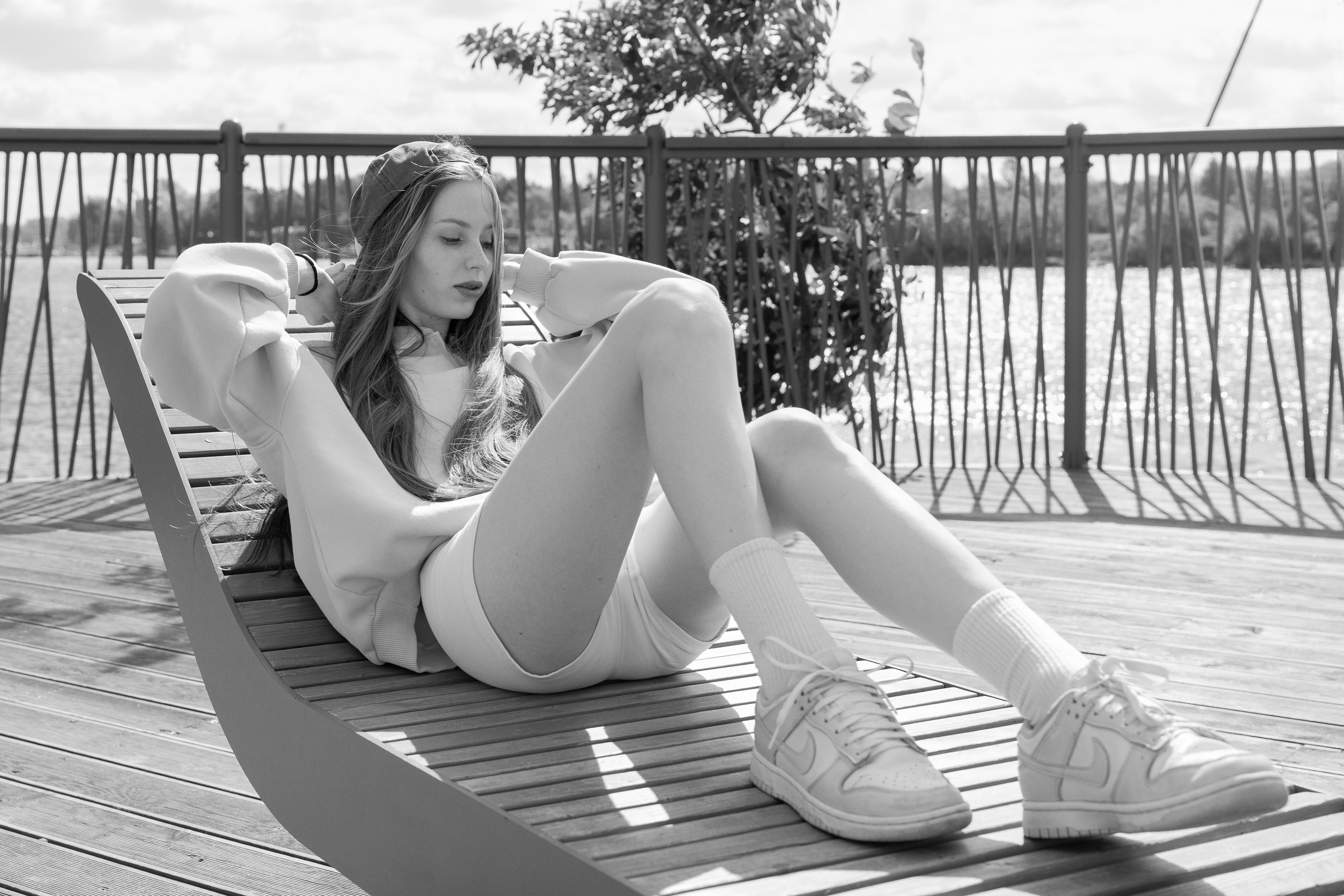 Летняя фотопрогулка в спортивном стиле. Фотограф в Санкт-Петербурге Вагнер Юлия