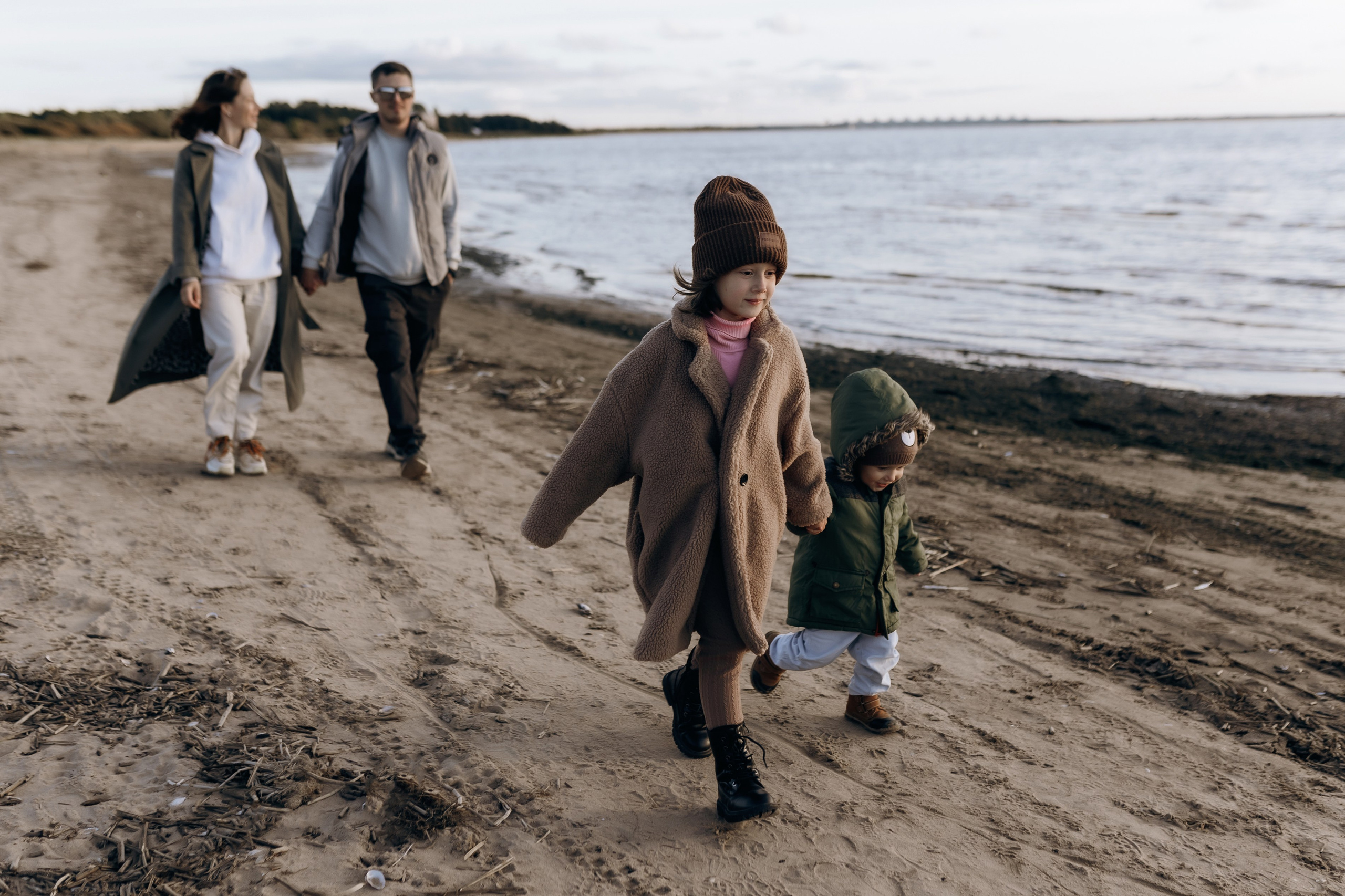 Кристина, Ика, Тео и Давид. Фотограф Виктория Дунаевская в Санкт Петербурге