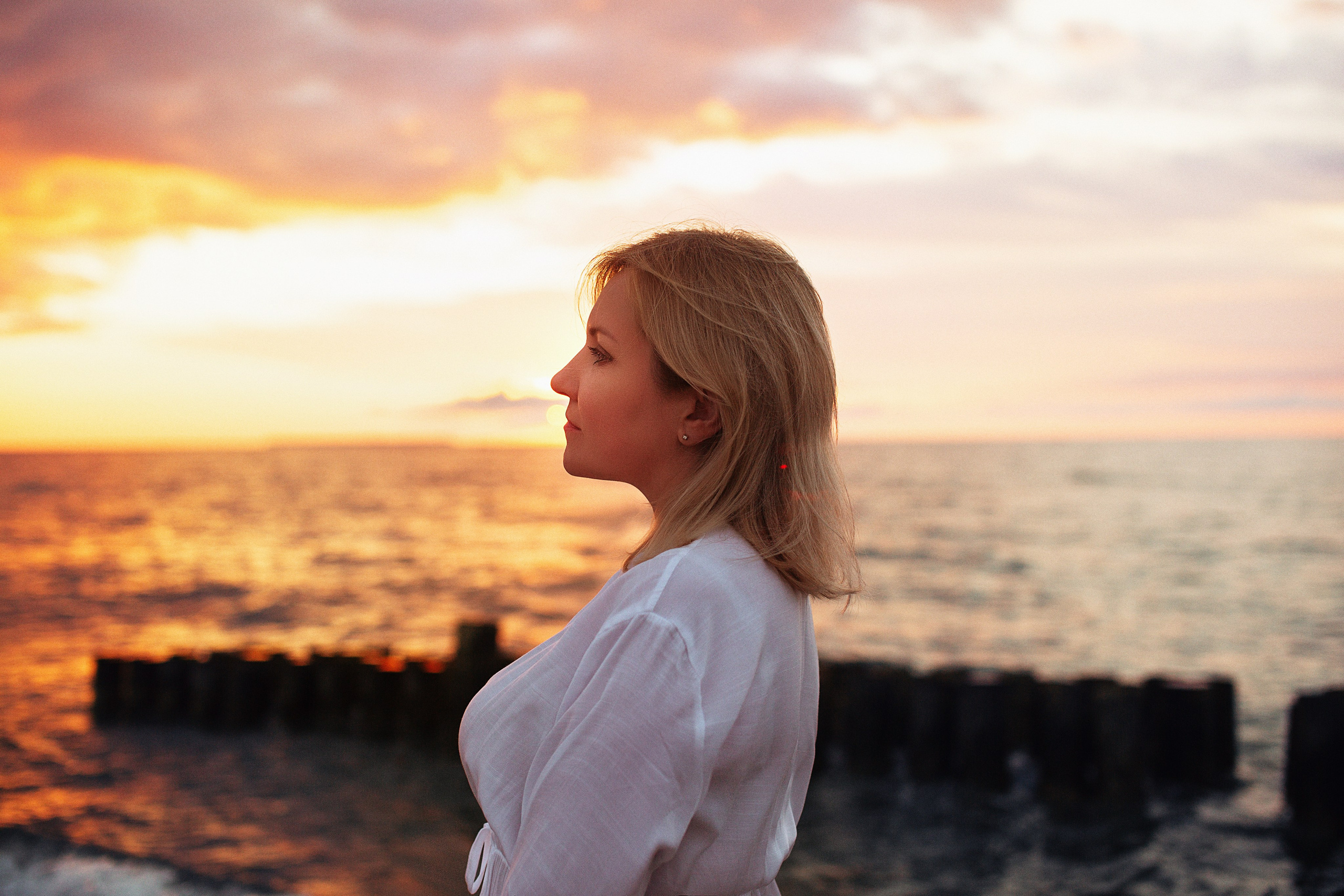 На закате Зеленоградск. Https://malovafoto.ru