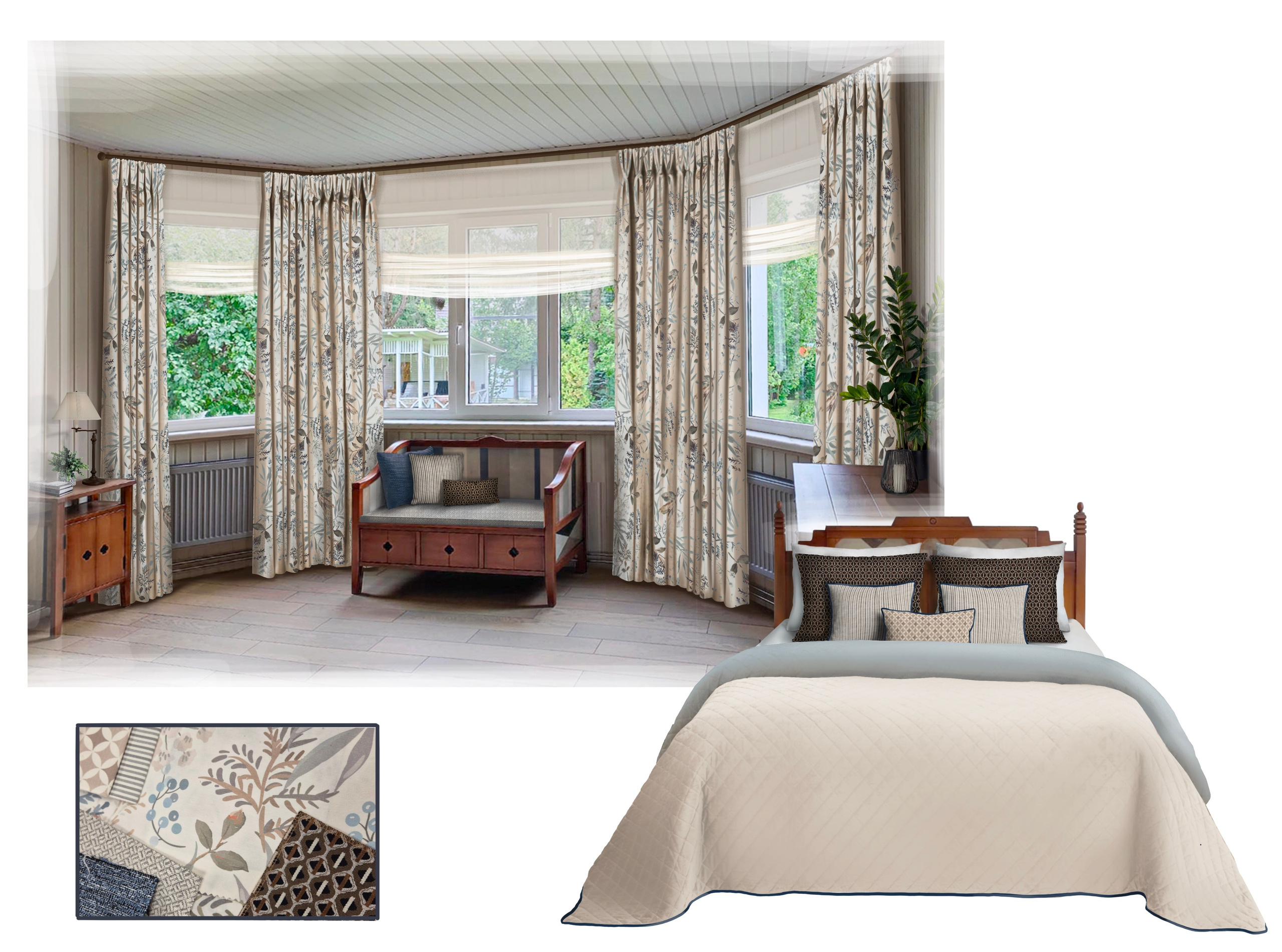 Эскизы. Ян Эльвира — текстильный декоратор, г. Москва