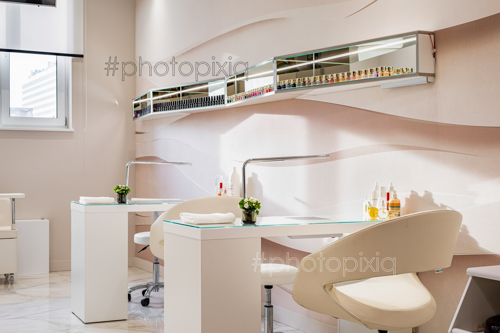 Интерьерная съёмка салона красоты GLOW. Интерьерная съёмка и виртуальные туры — Интерьерный фотограф Кузнецов Сергей (photopixiq)