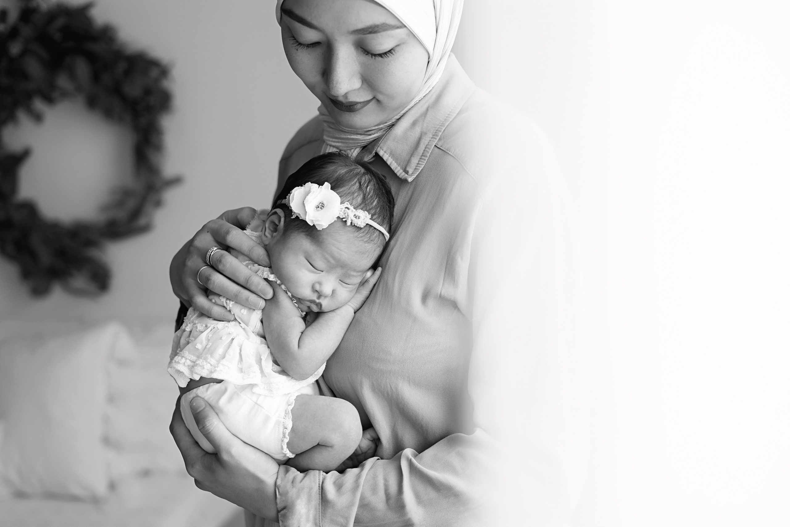 Ньюборн съемка Элины, творческий пакет. Фотограф новорожденных Москва. Ньюборн фотограф Москва
