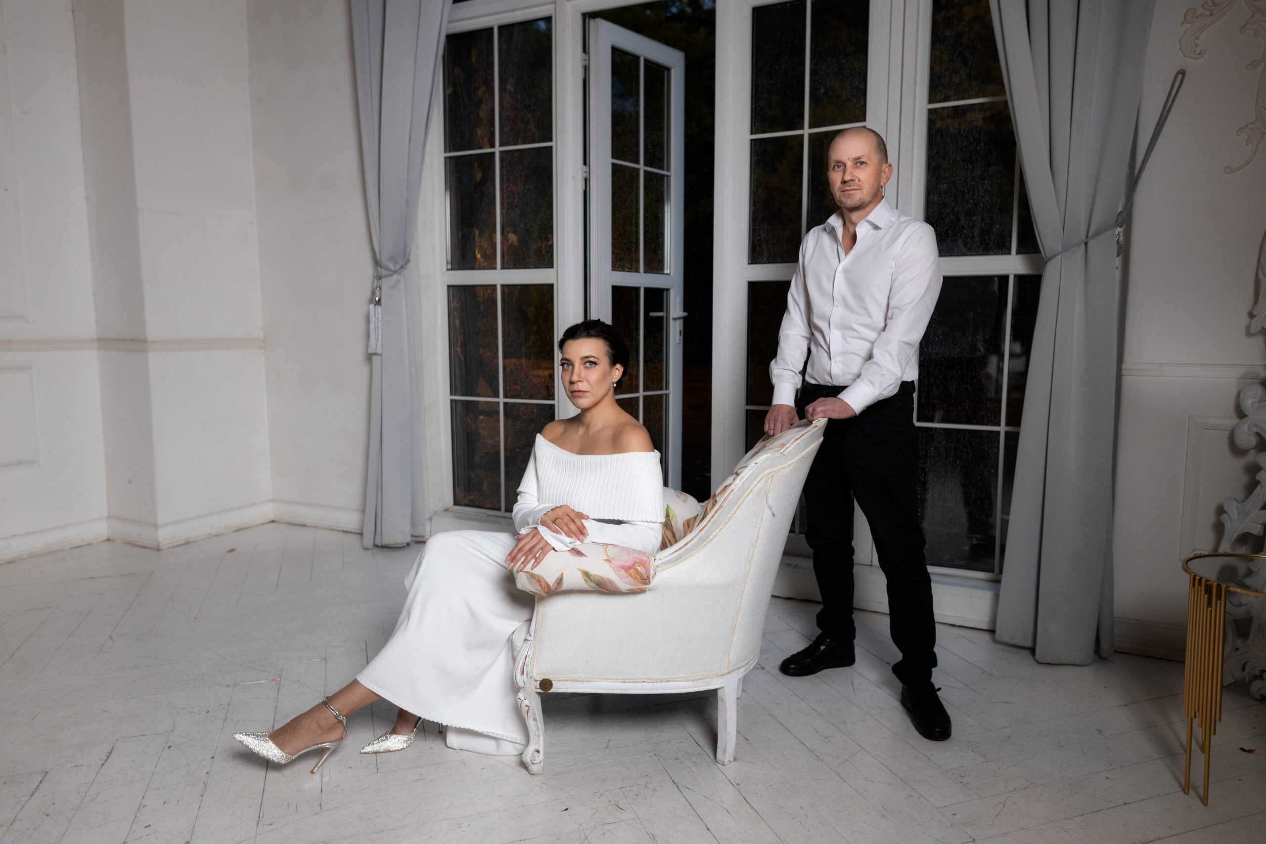 Алексей и Евгения. Свадебная прогулка в позднем октябре. Дмитрий Шульгин, портретный фотограф в Воронеже