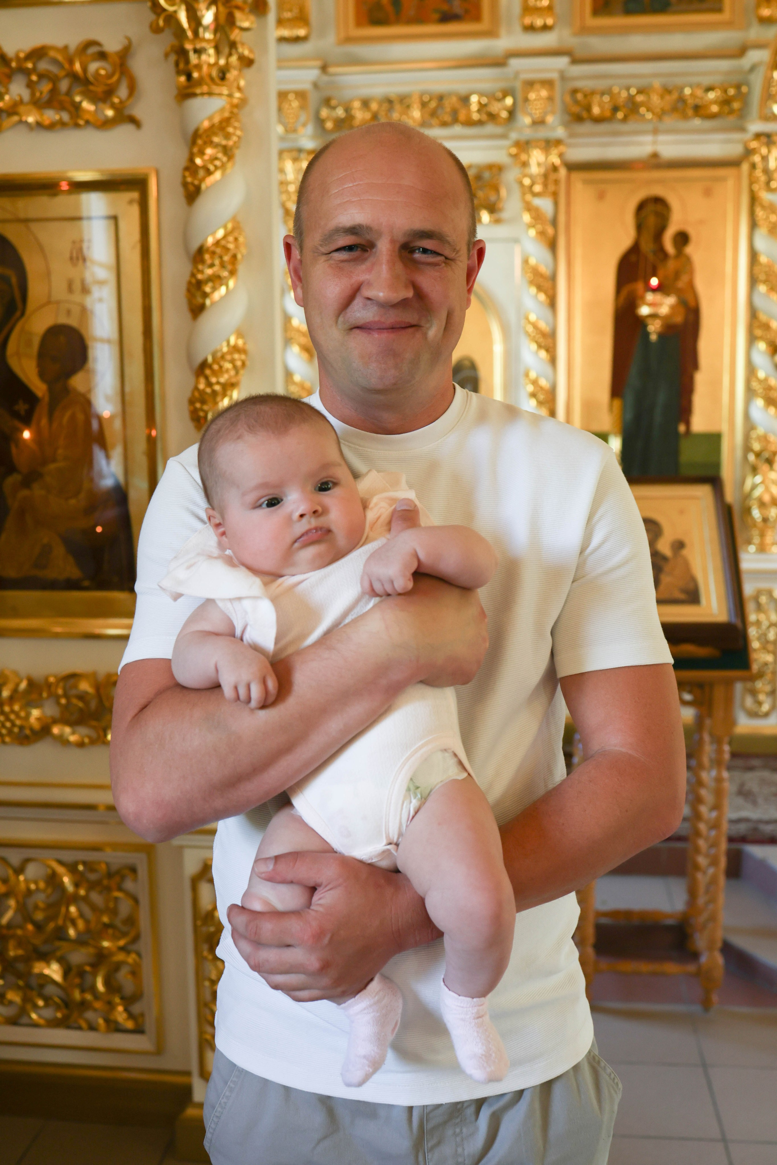 Съёмка крещения. Влада Семёнова — семейный и индивидуальный фотограф