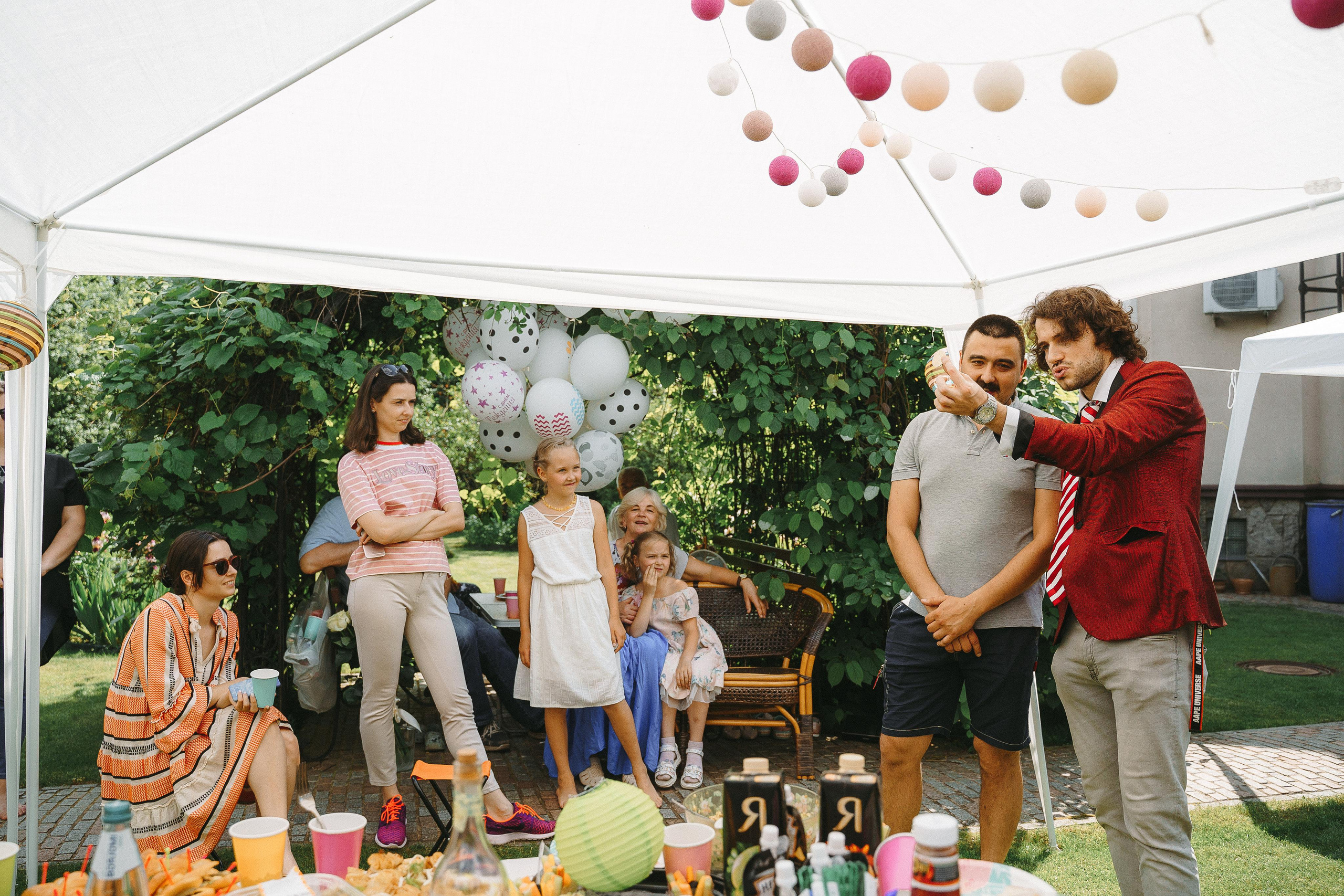 Фотограф на день рождения в загородный дом