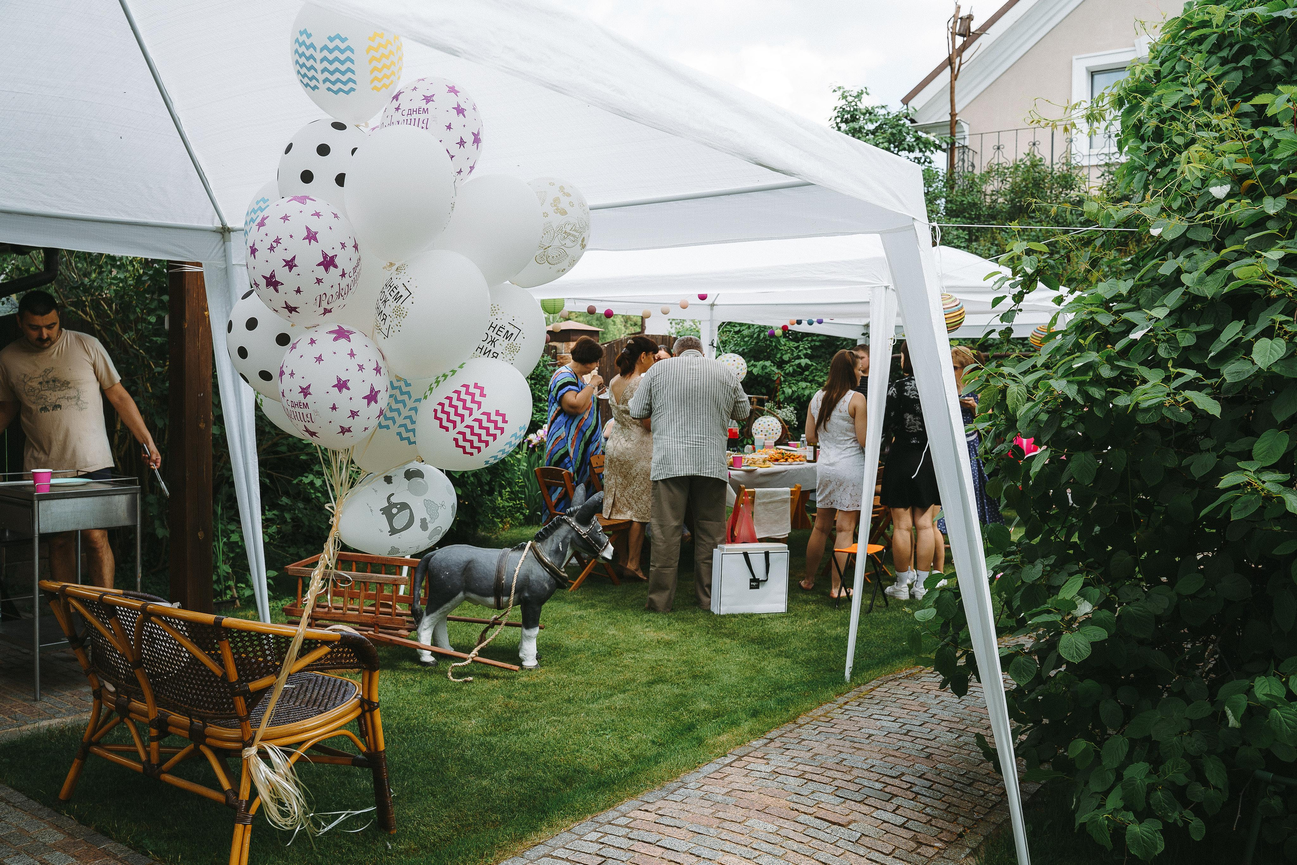 Фотограф на день рождения в загородный дом
