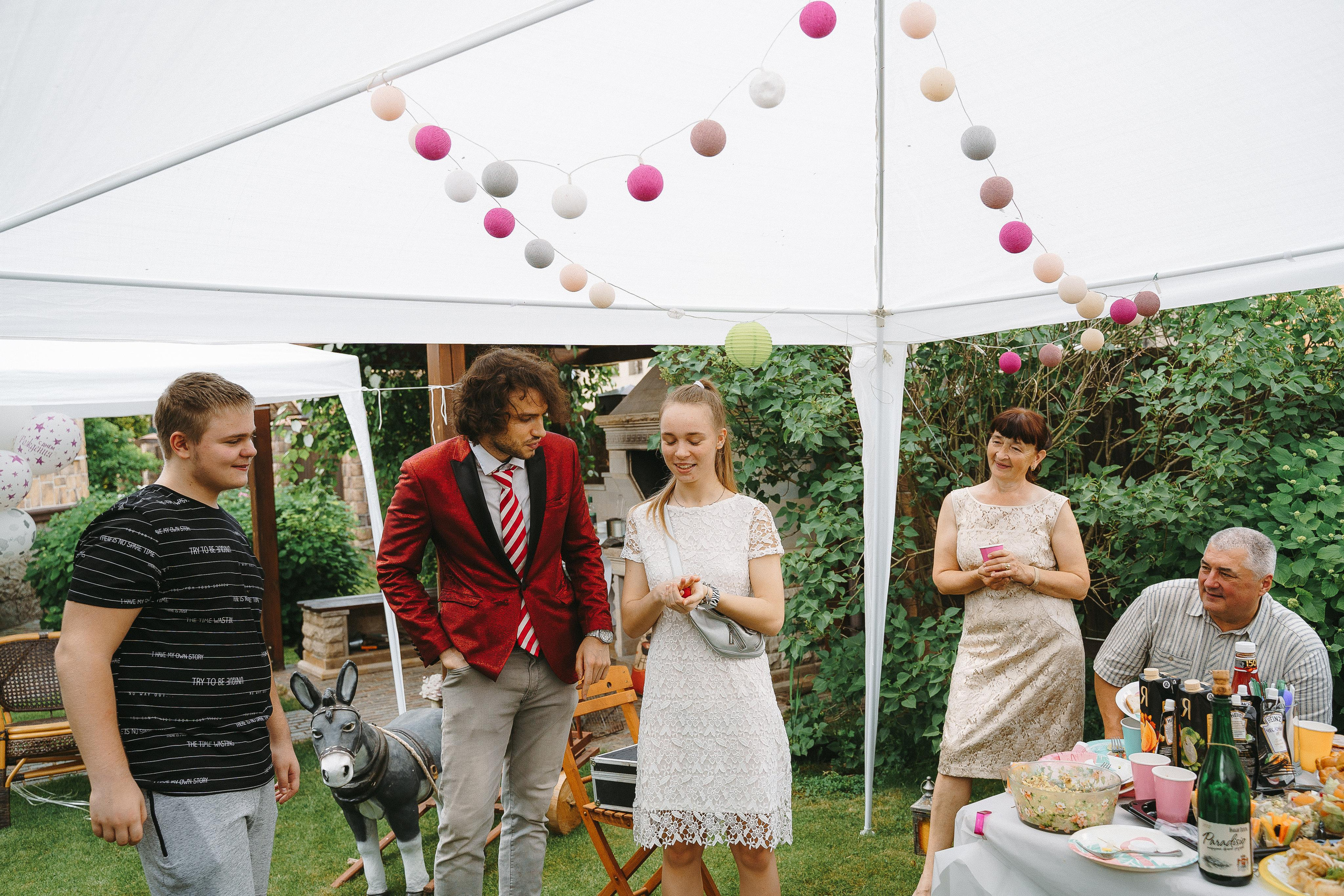 Фотограф на день рождения в загородный дом