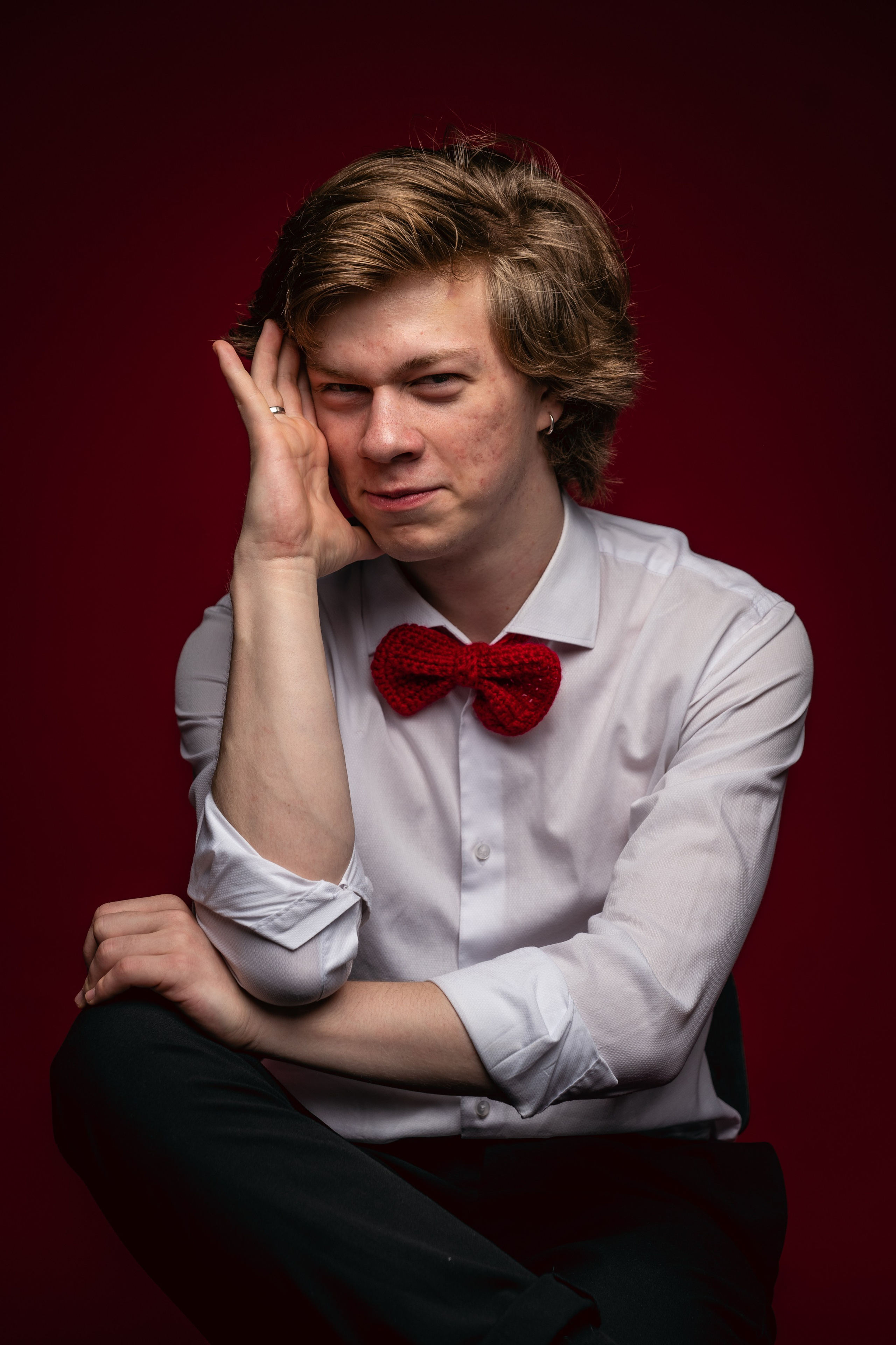 Жора. Фокусник. Фотосессия в Спб в студии, фотограф Панютина Марина