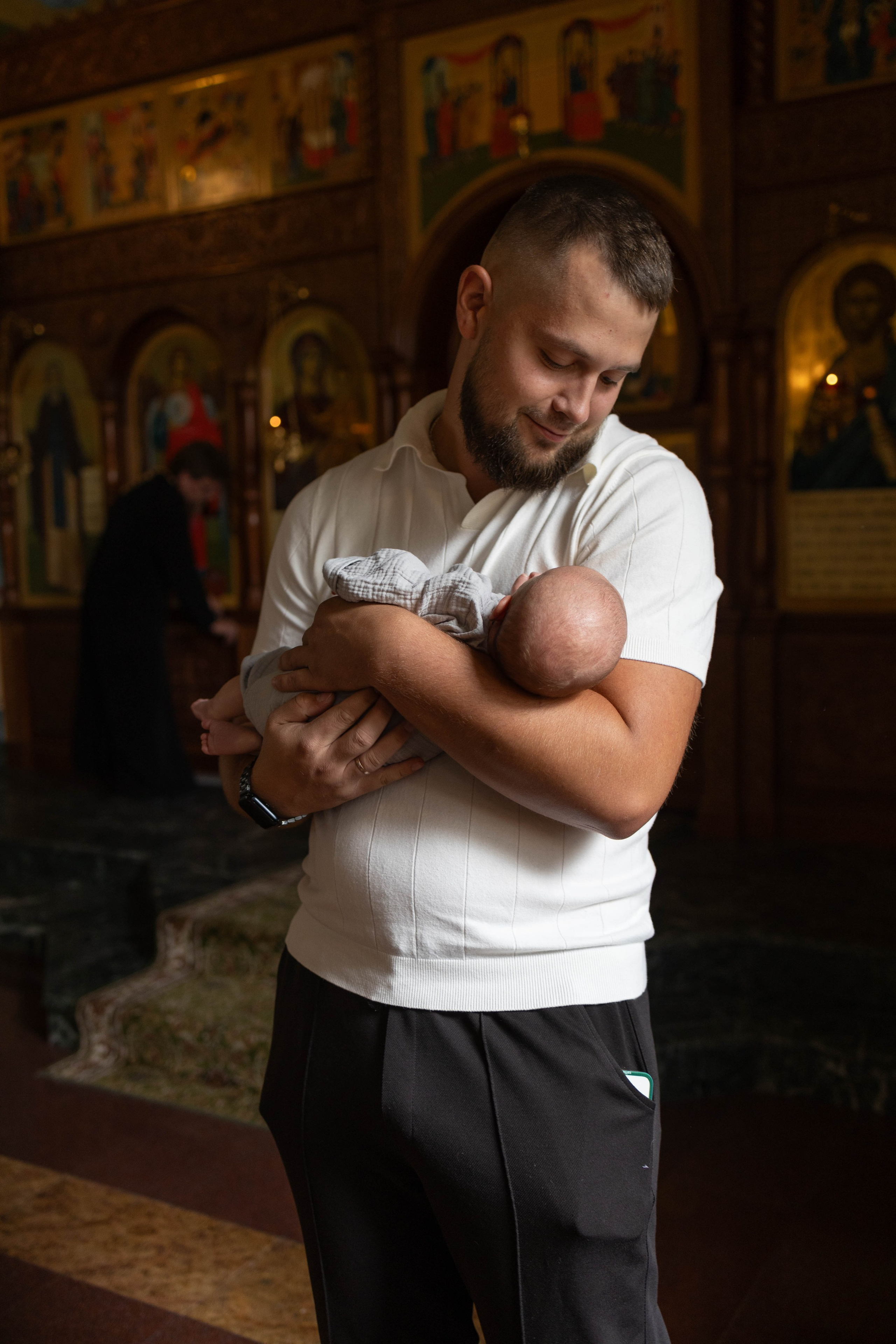 Съёмка крещения. Влада Семёнова — семейный и индивидуальный фотограф