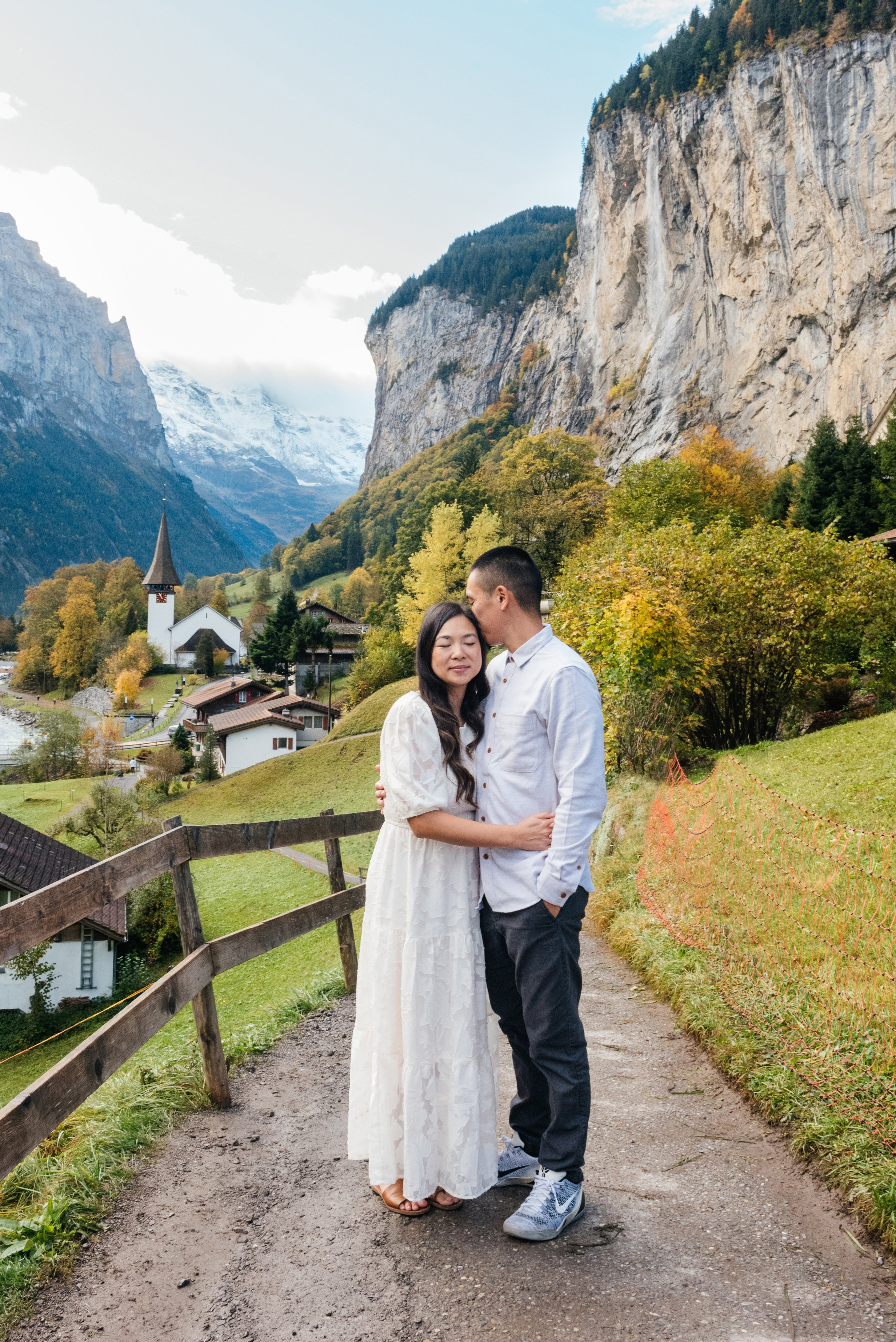 Tien, Kenny, Emily and Austin (Lauterbrunnen). Photographer in Interlaken area