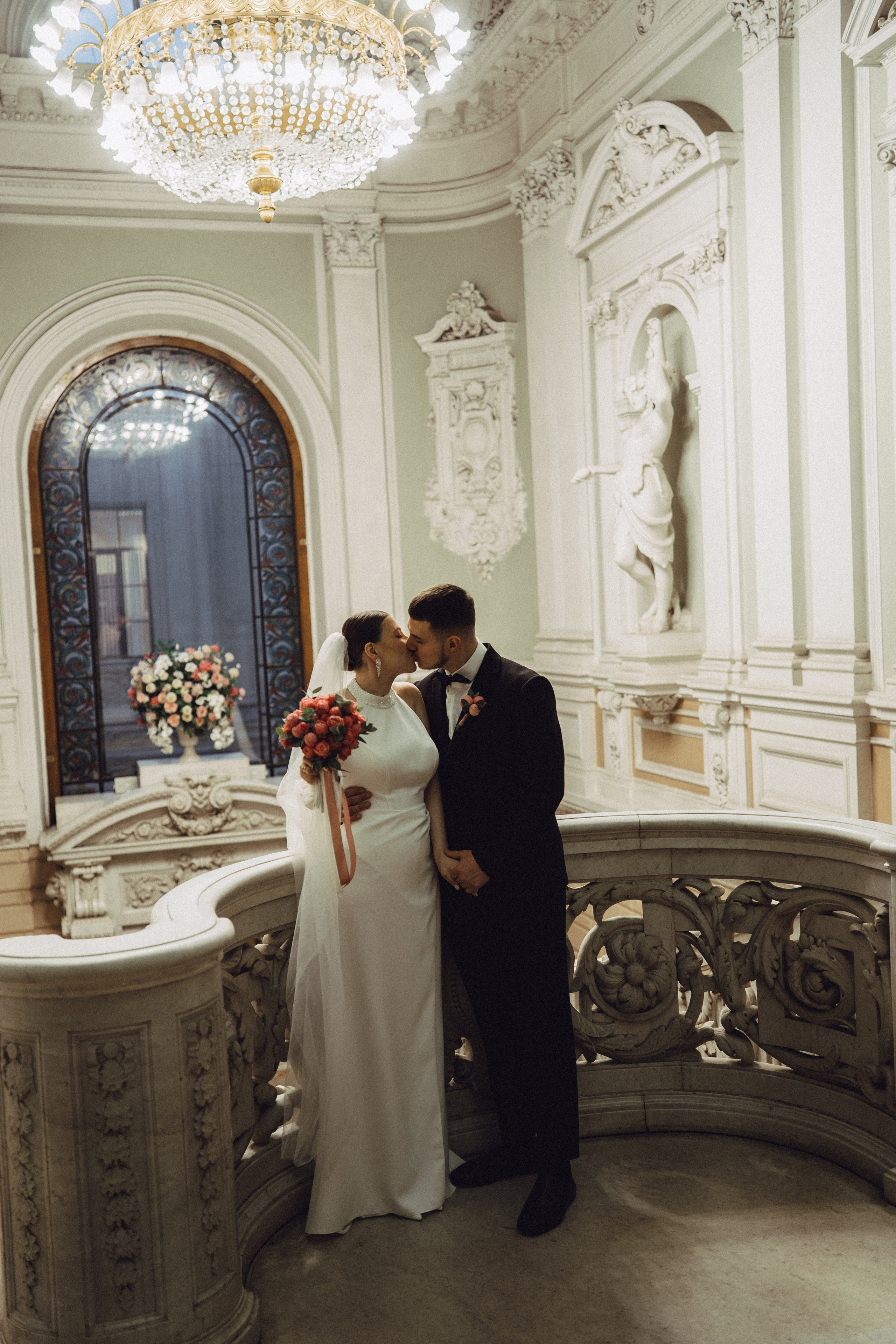СВАДЕБНАЯ СЬЕМКА В ПЕВОМ ДВОРЦЕ БРАКОСОЧЕТАНИЯ. Профессиональный фотограф, Санкт-Петербург — Виктория Богомолова