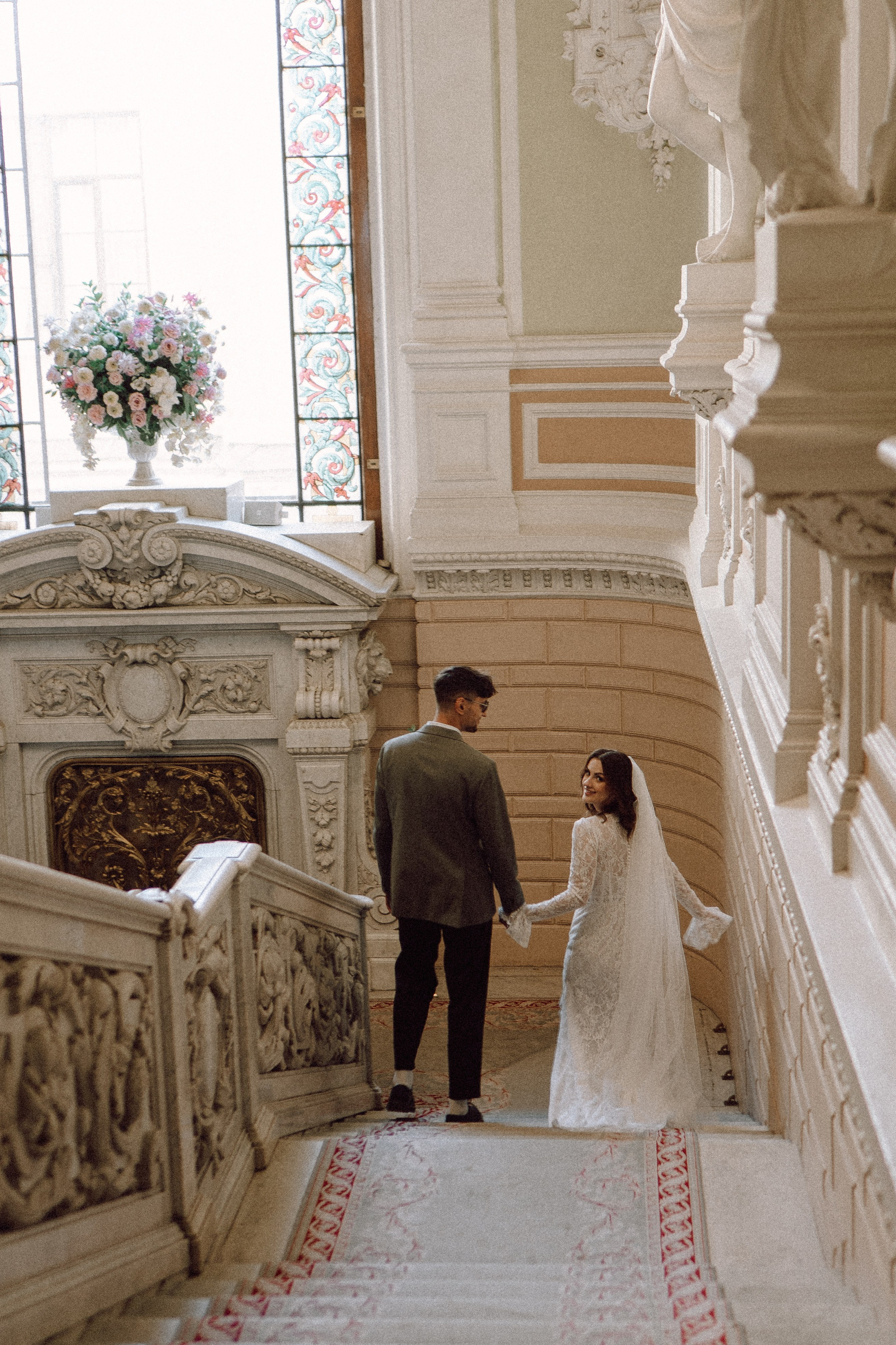 СВАДЕБНАЯ СЬЕМКА В ПЕРВОМ ДВОРЦЕ БРАКОСОЧЕТАНИЯ. Профессиональный фотограф, Санкт-Петербург — Виктория Богомолова