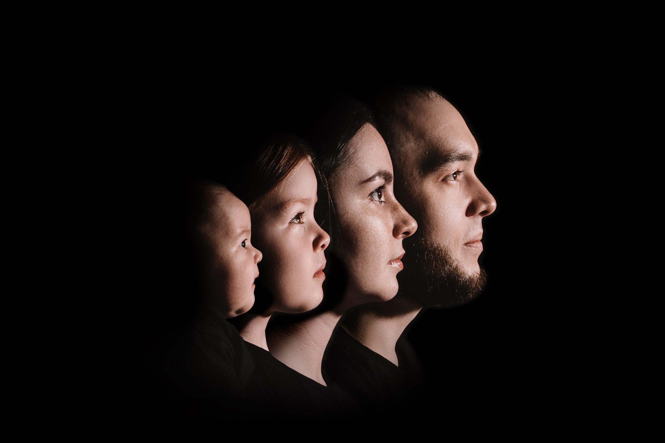 Профили. Семейный фотограф Тюмень, фотограф на роды Салмина Мария