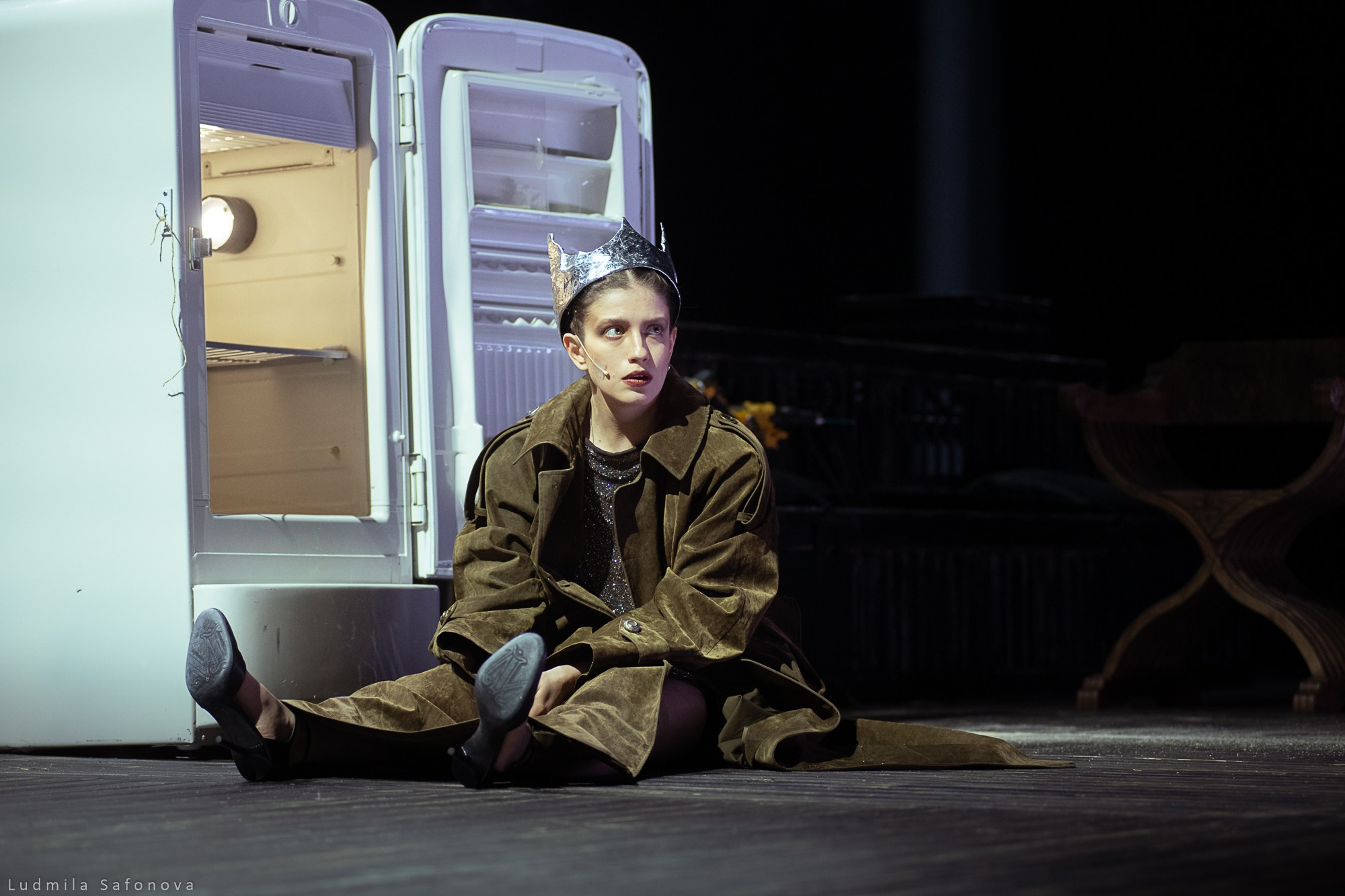 Гамлет. Режиссёр Андрей Гончаров. Гамлет Юра Борисов. Lucytheatre