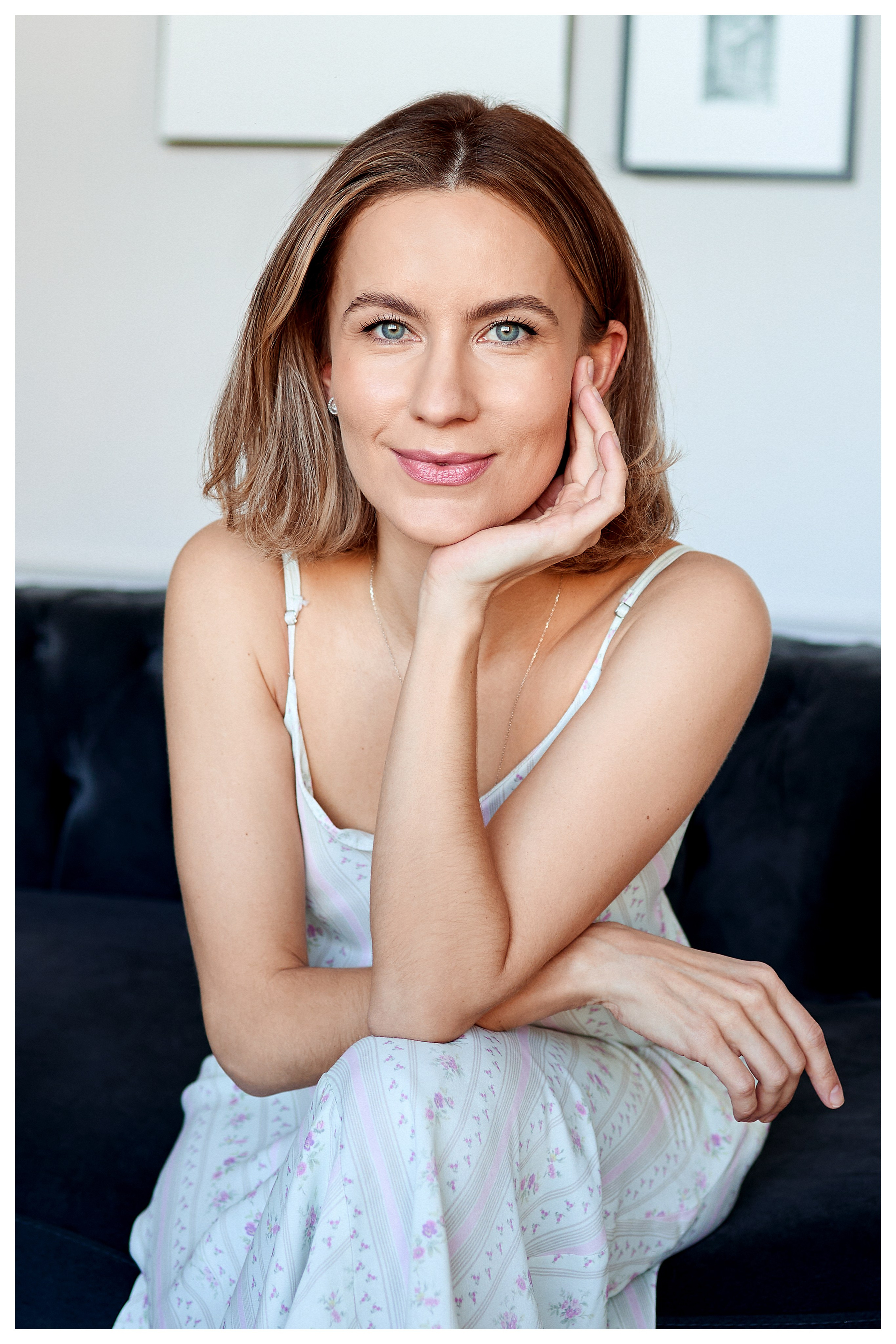 Женская фотосессия. Портретный фотограф в Москве Черная Юлия