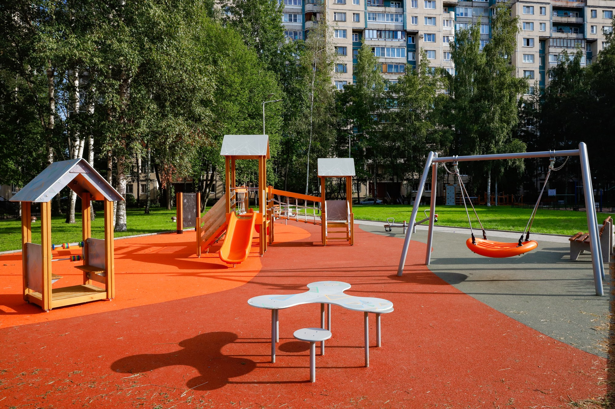 Благоустройство в МО «Озеро Долгое». Фотограф Дарья Попова