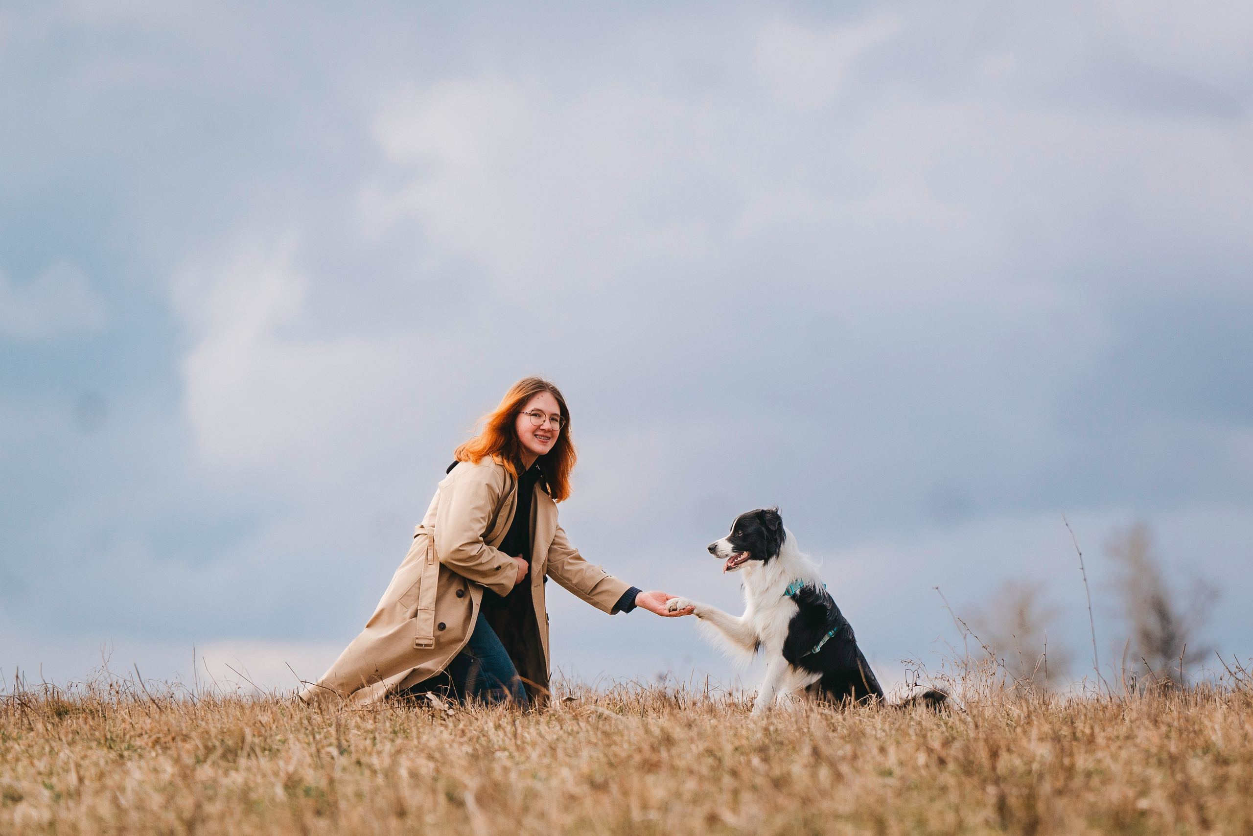 Нил и Алёна. Фотограф анималист в Спб недорого Олеся Майорова