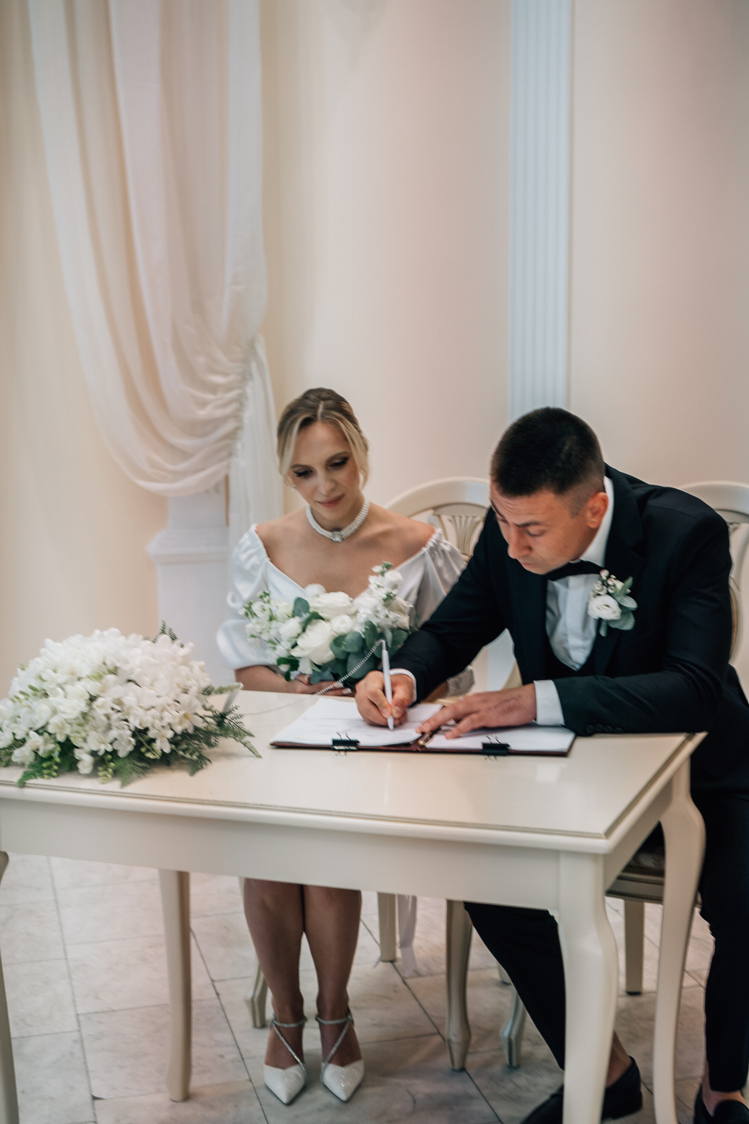 РЕПОРТАЖ В ЗАГСЕ. Профессиональный фотограф, Санкт-Петербург — Виктория Богомолова