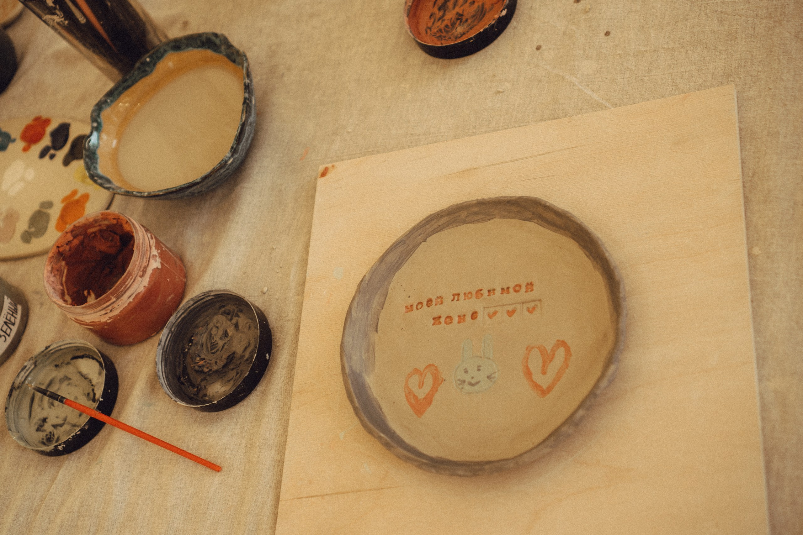 Любовь в студии лепки. Профессиональный фотограф, Санкт-Петербург — Виктория Богомолова