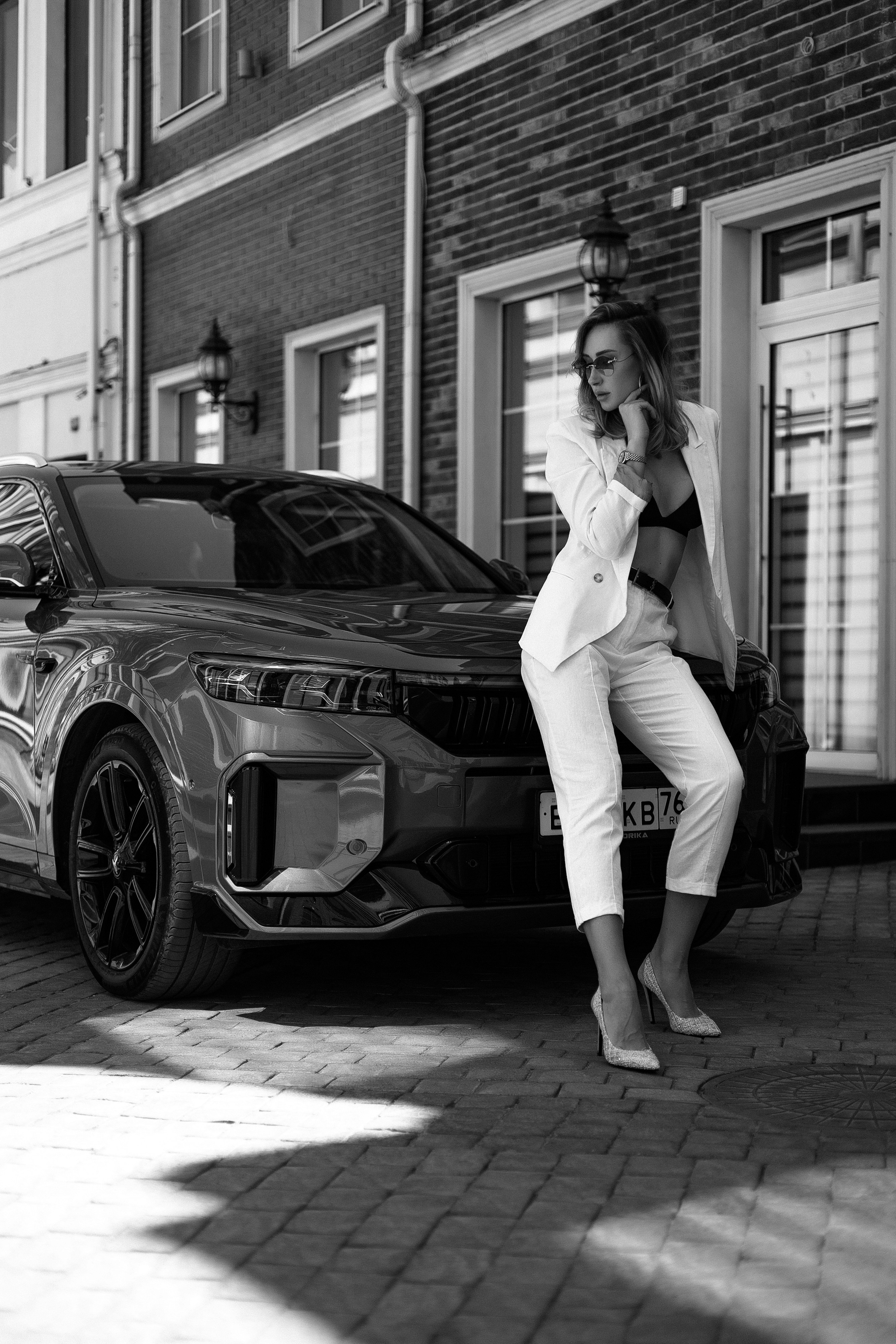 Съемки на улице. Анна Злищева