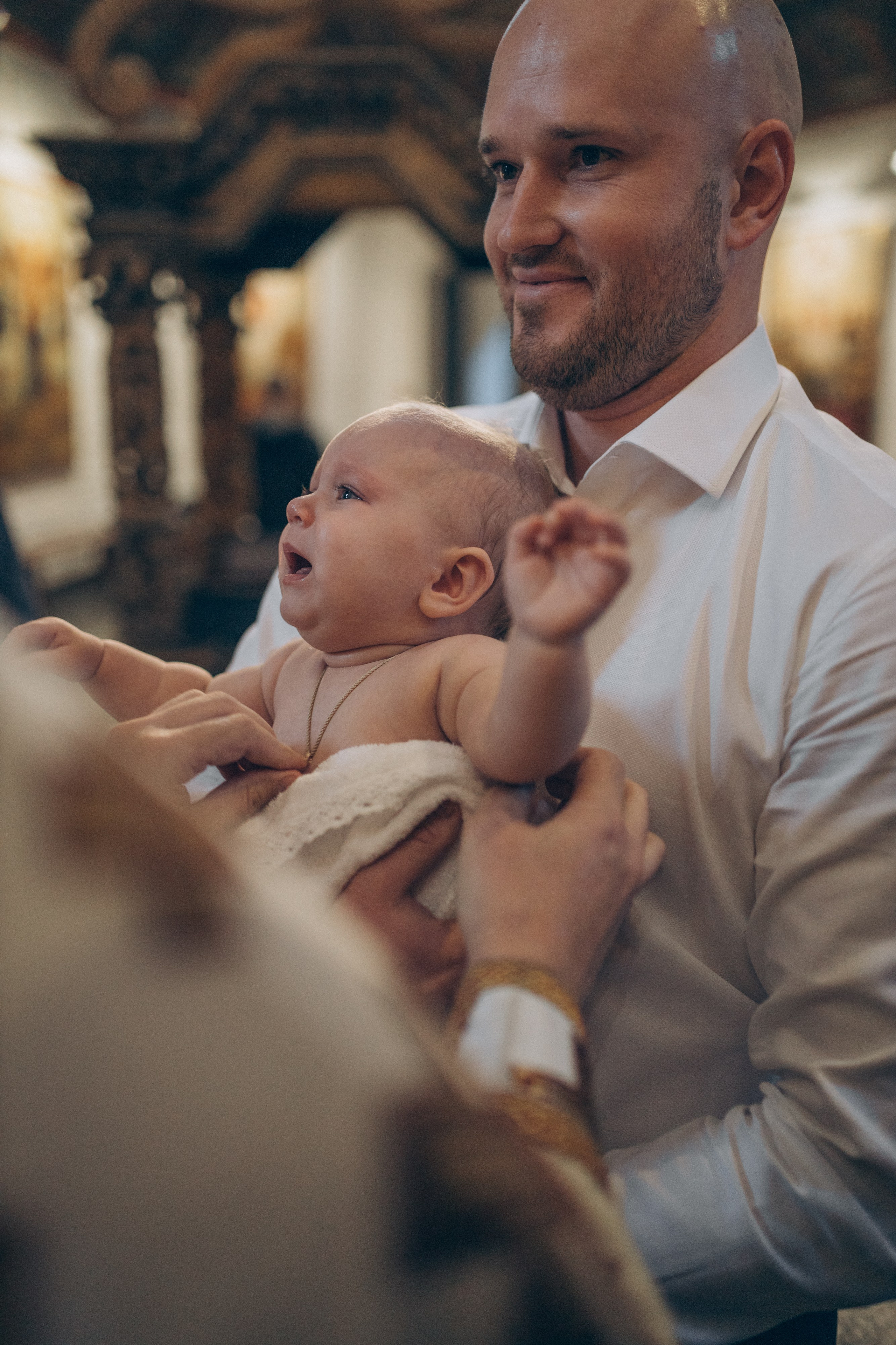 Крещение Марии. Семейный фотограф и фотограф на роды в Ростове-на-Дону Мухина Виктория