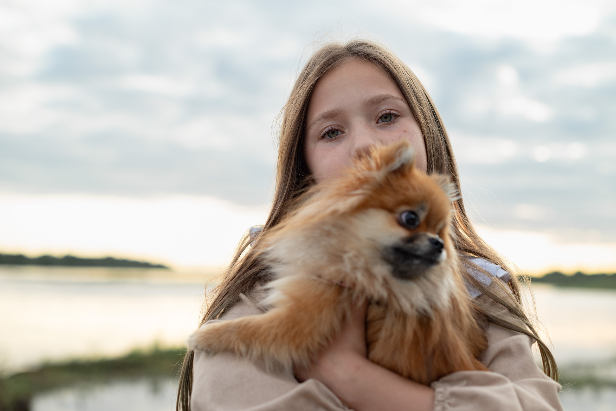 Фотопрогулка с собакой. Фотограф г. Москва