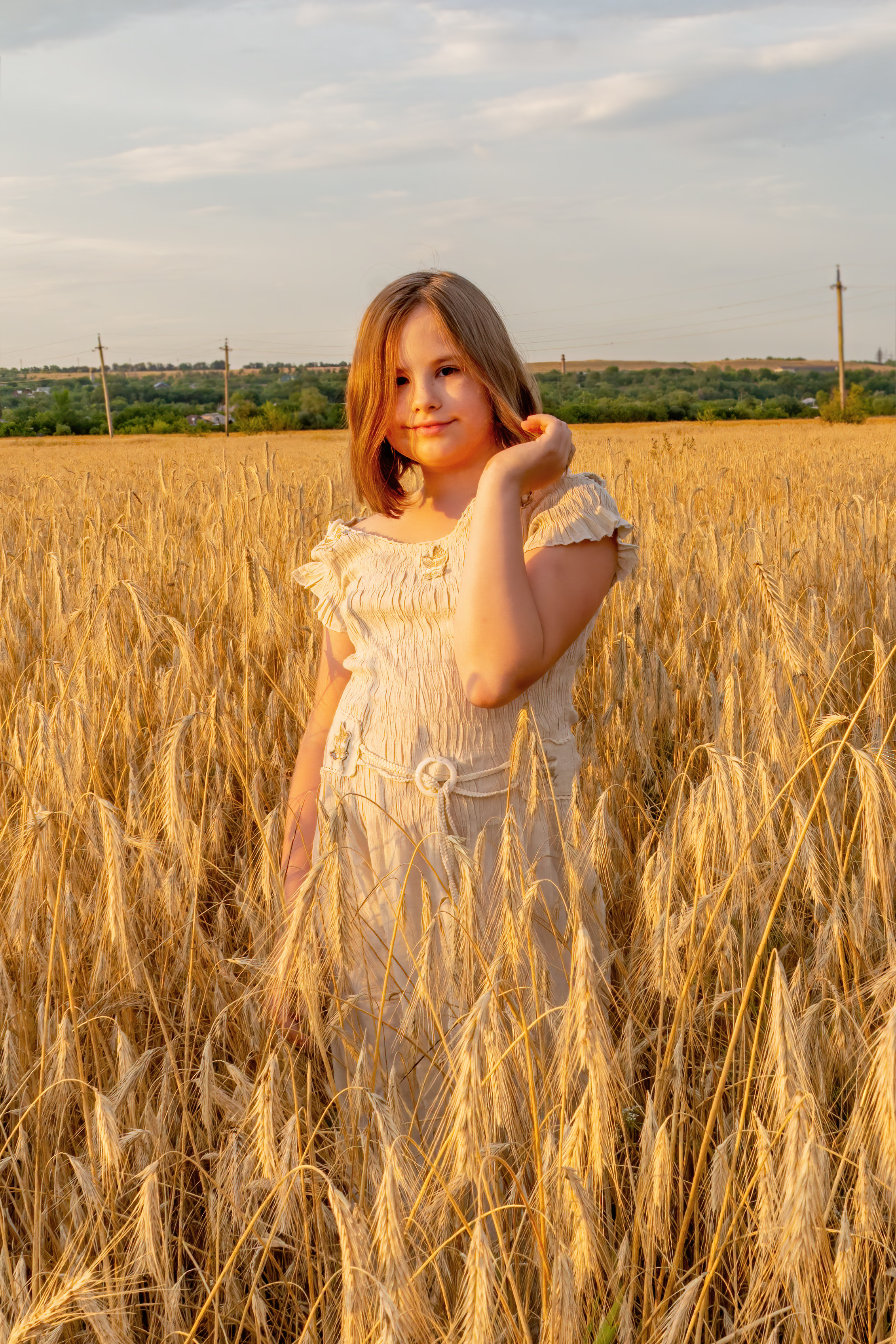 Фотосессия в пшенице. Фотограф в РФ и ЛНР Юлия Федосеева